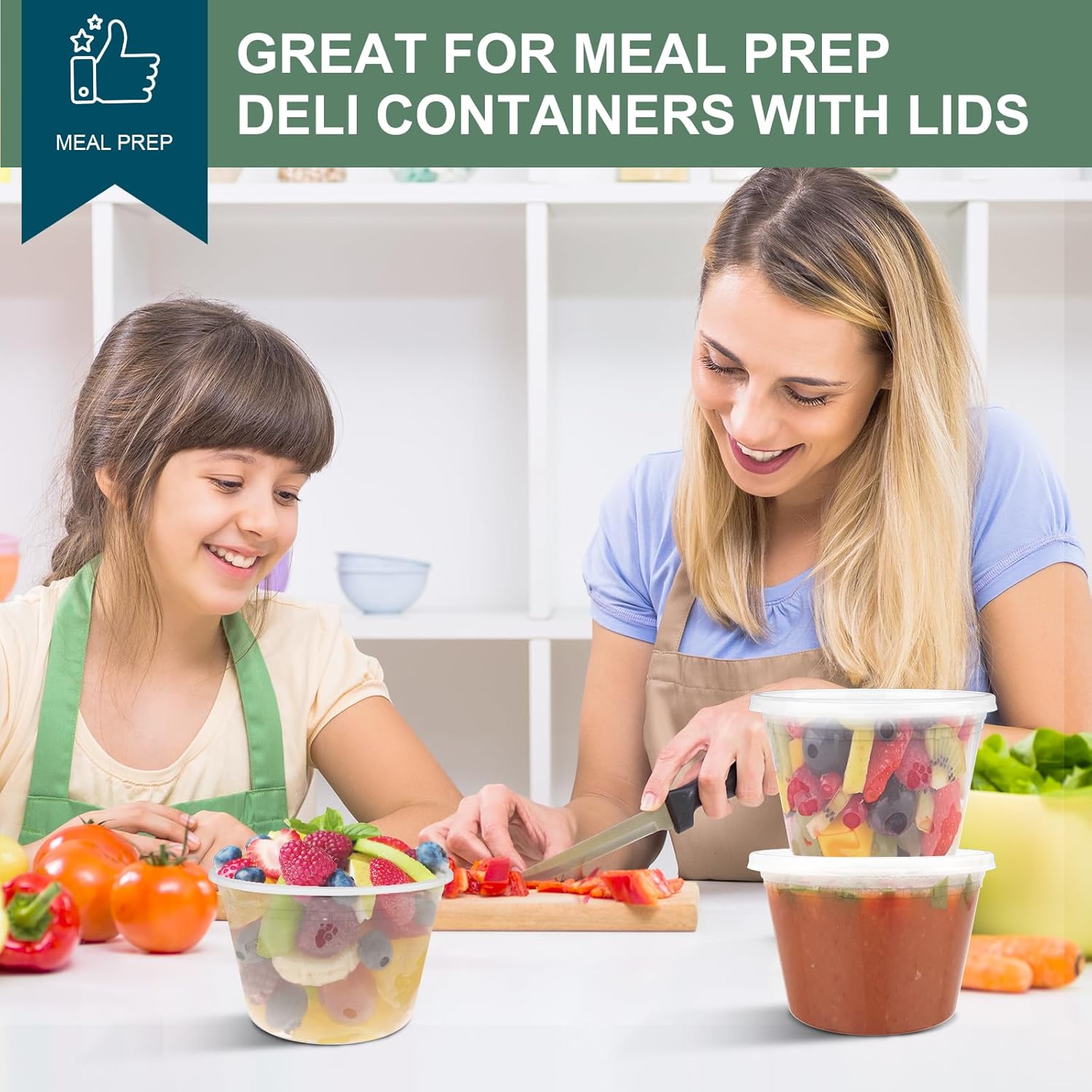 Deli Containers with Lids 16 oz [24 Set] - Image 5