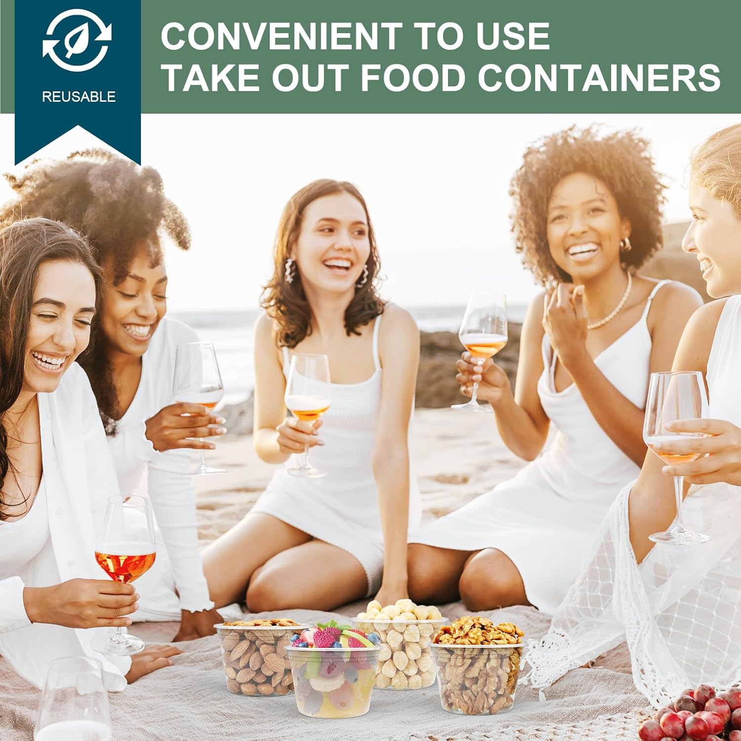 Deli Containers with Lids 16 oz [24 Set] - Image 8