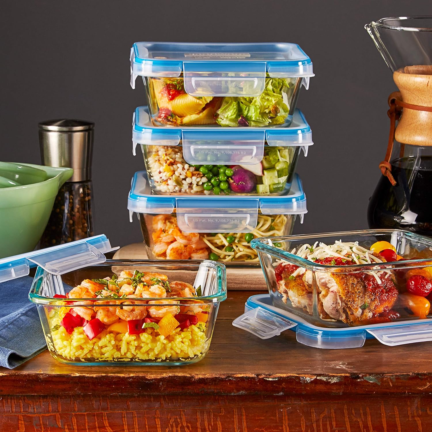 Snapware Glass Food Storage Containers Set - Image 3