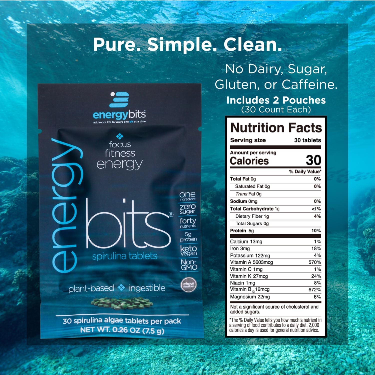 Organic Spirulina & Chlorella Tablets Sample Packs - Image 6