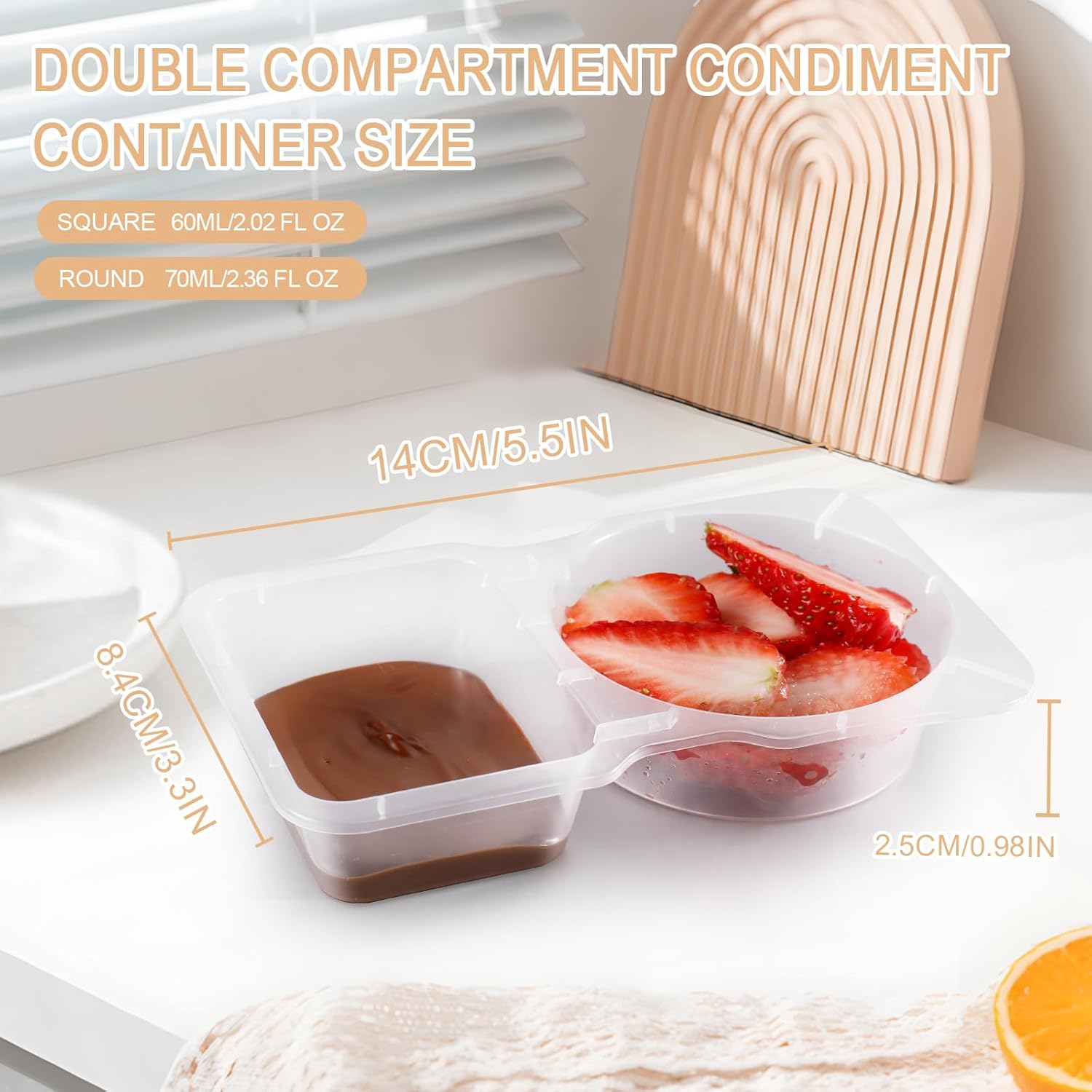 Reusable Snack Containers with Lids - Image 3