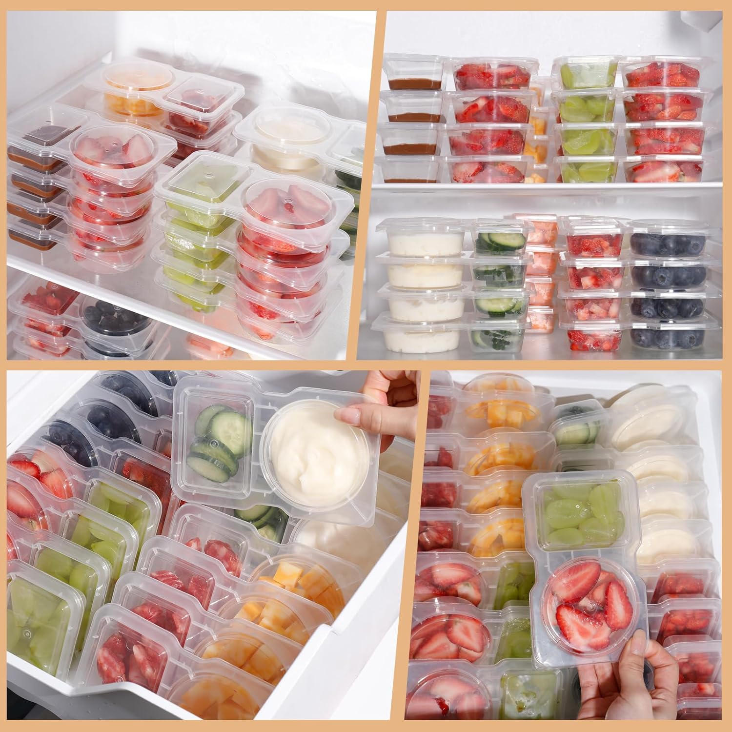 Reusable Snack Containers with Lids - Image 6