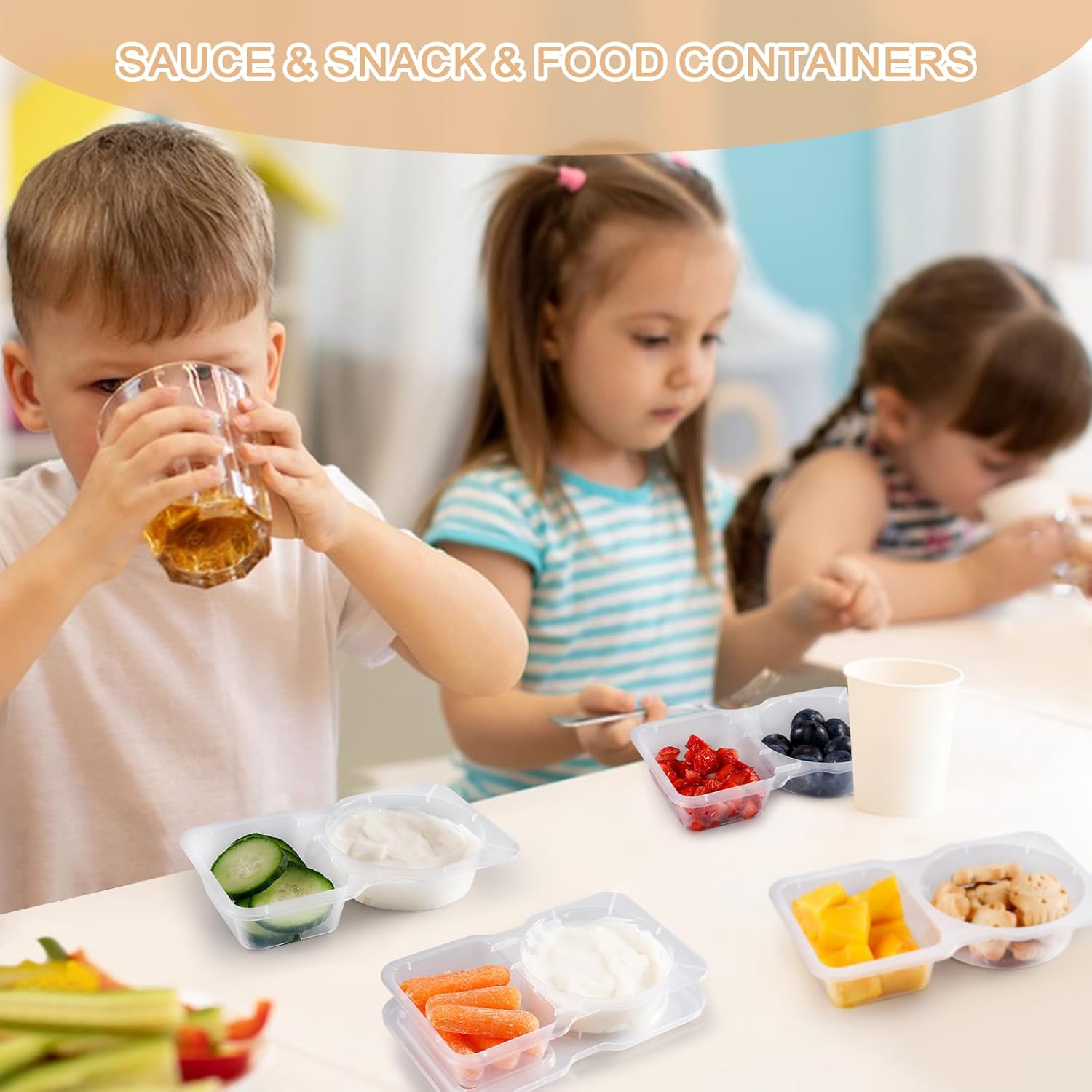 Reusable Snack Containers with Lids - Image 8