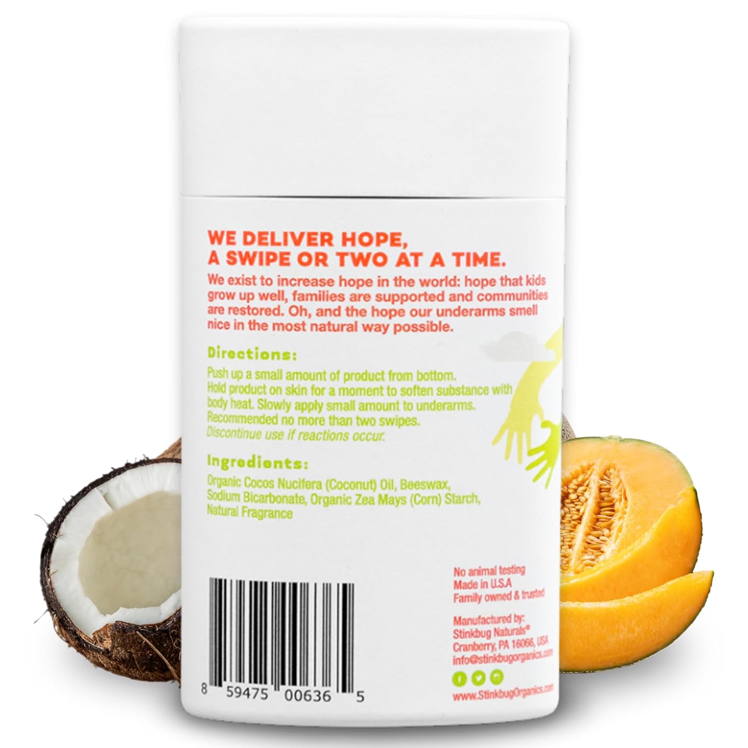 Stinkbug Naturals Organic Deodorant Stick - Image 3