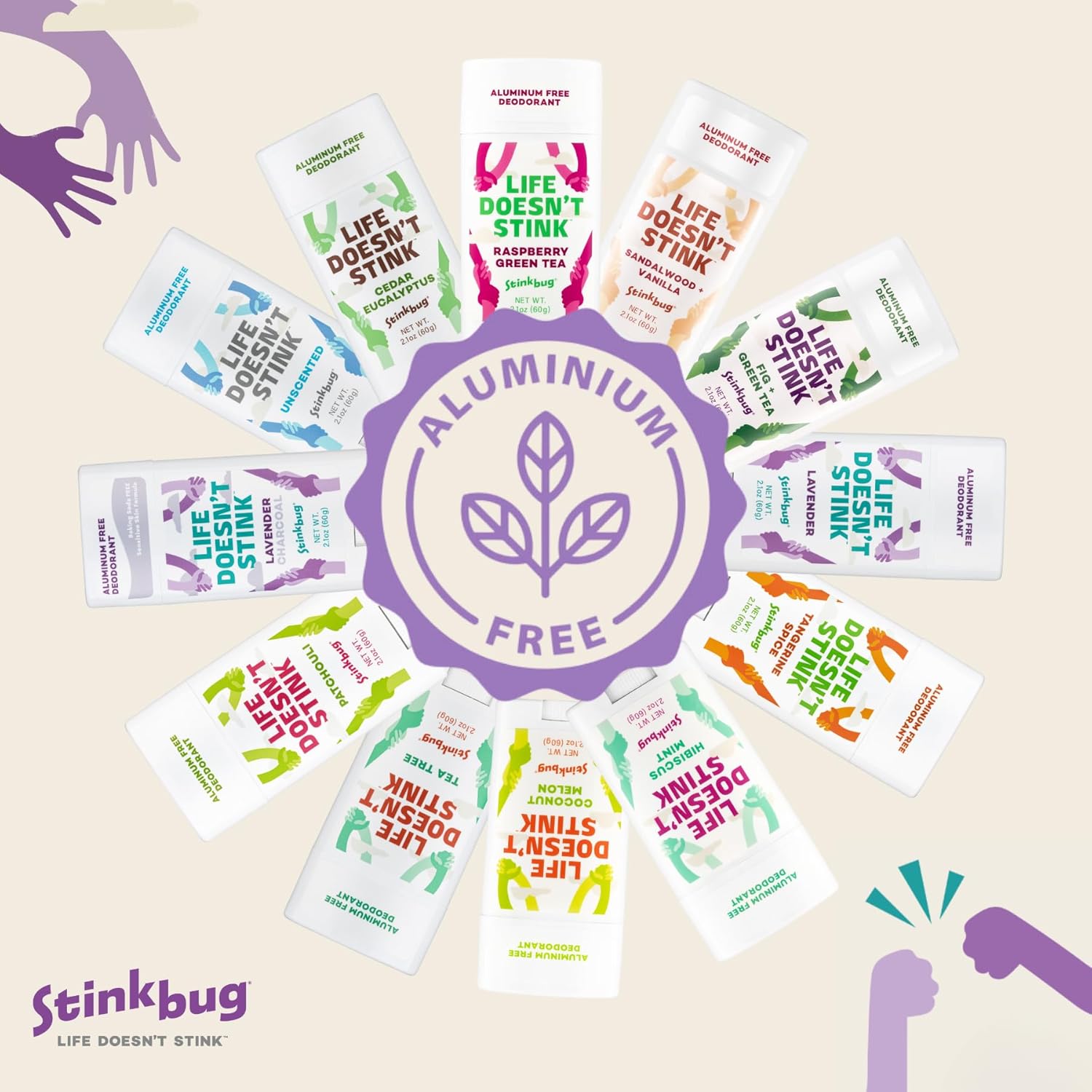 Stinkbug Naturals Organic Deodorant Stick - Image 6