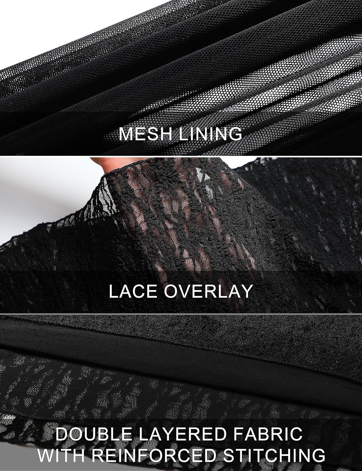 Blooming Jelly Sheer Mesh Boat Neck Blouse - Image 5