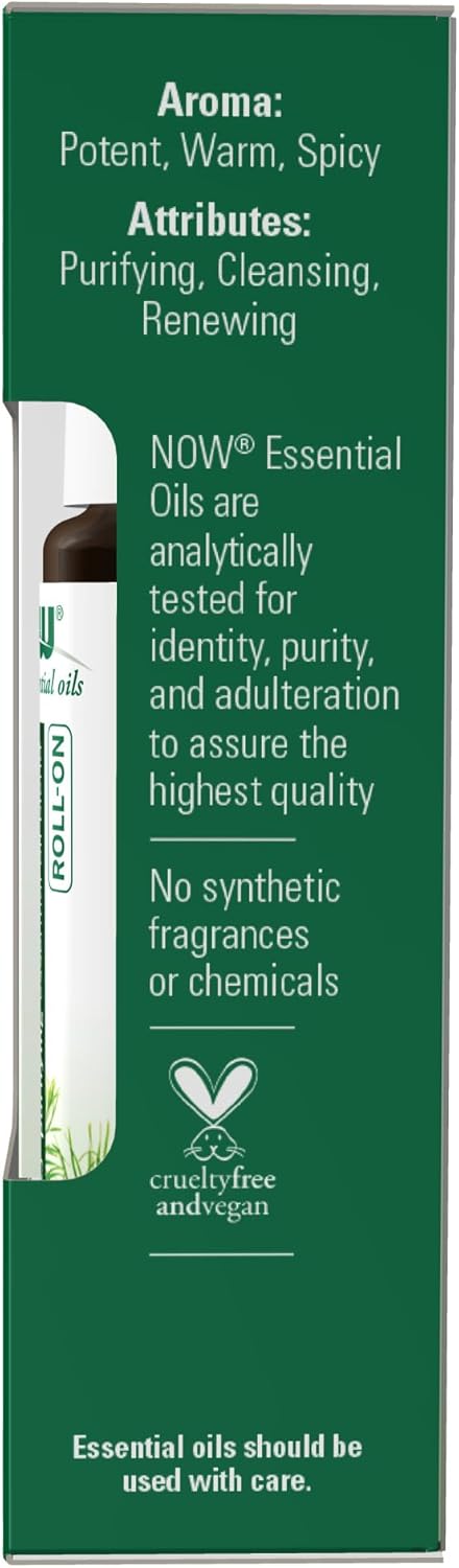 NOW Foods Tea Tree Roll-On Essential Oil - Image 3
