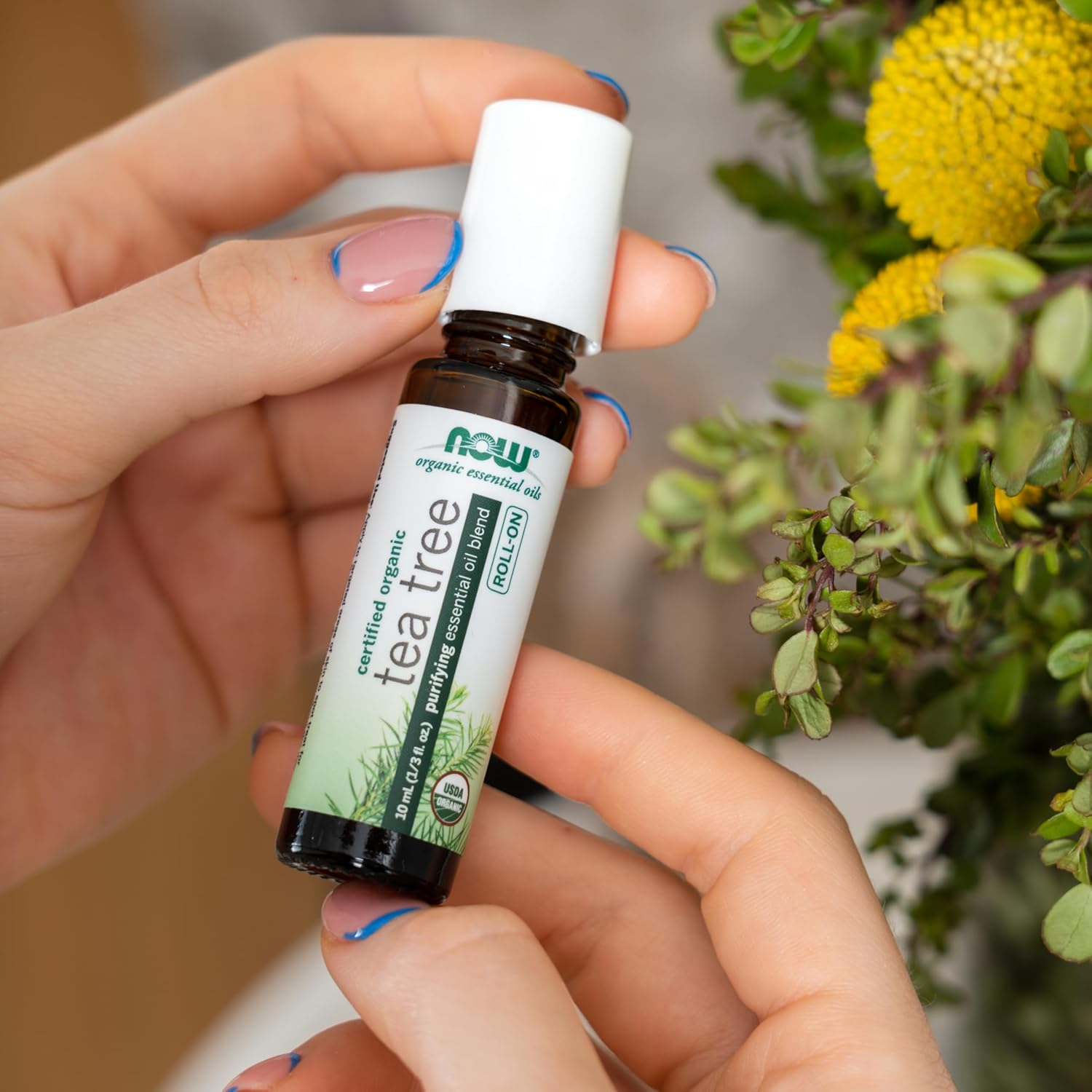 NOW Foods Tea Tree Roll-On Essential Oil - Image 7