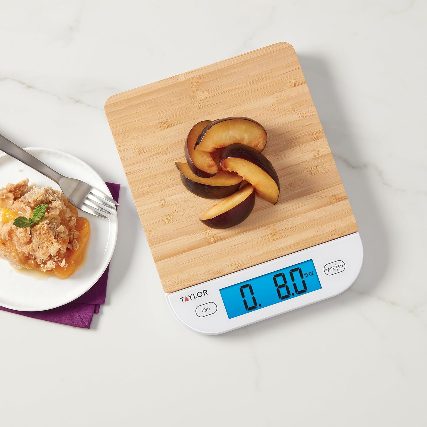 Taylor Bamboo Kitchen Scale - Image 5