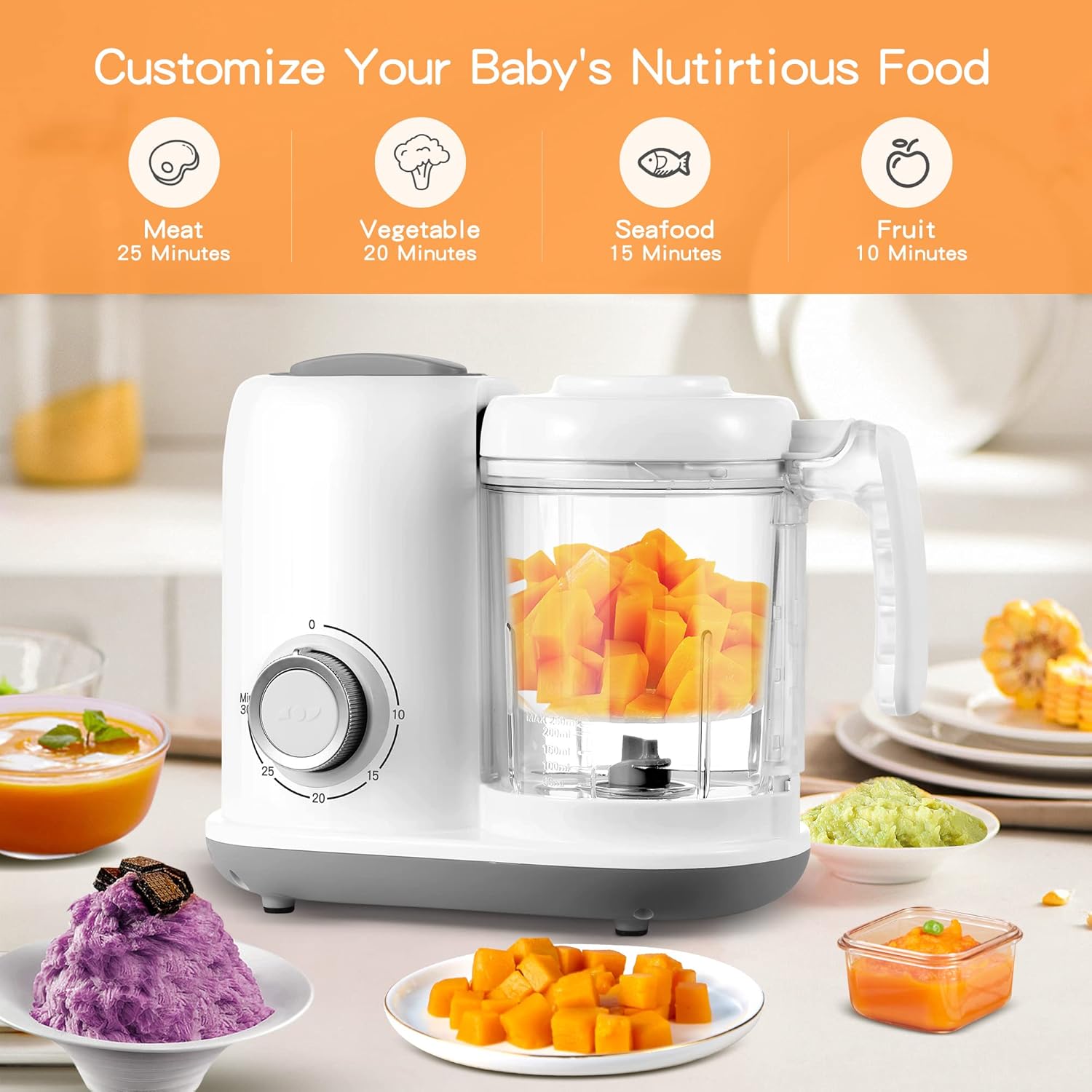 Baby Food Processor and Steamer - Image 4