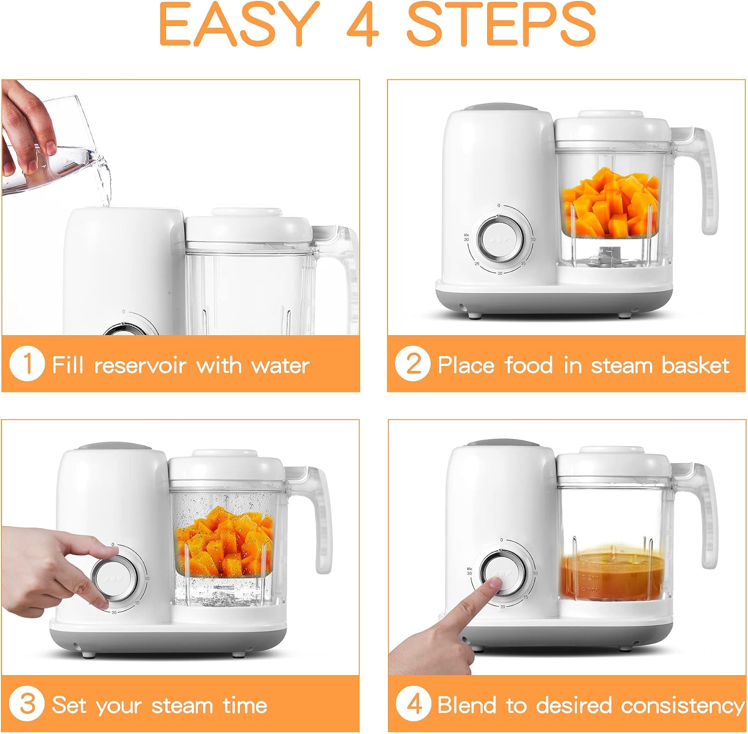Baby Food Processor and Steamer - Image 5