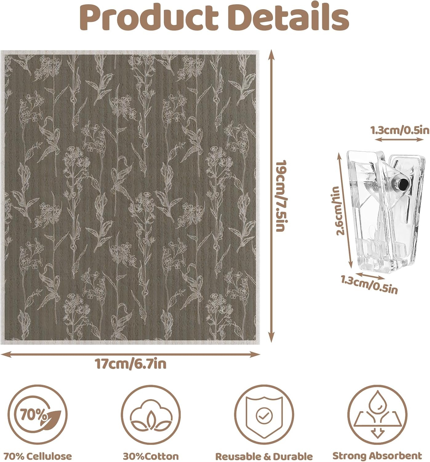 Swedish Dishcloths for Kitchen Cleaning - Image 3