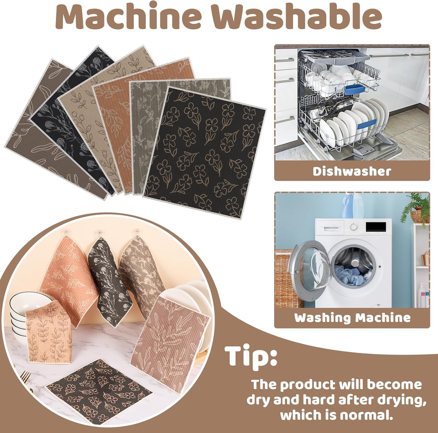 Swedish Dishcloths for Kitchen Cleaning - Image 5