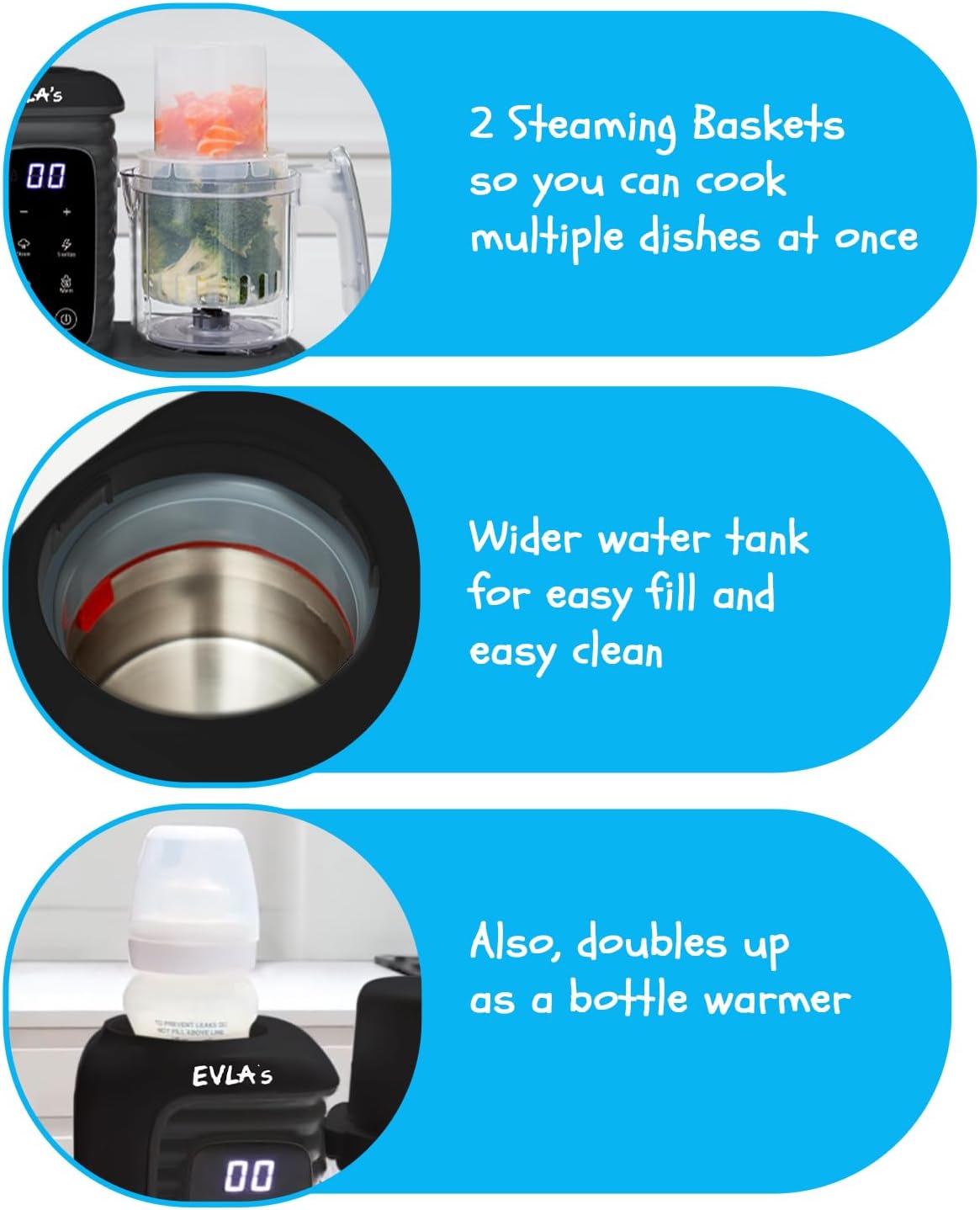 EVLA'S Double Baby Food Maker - Image 4