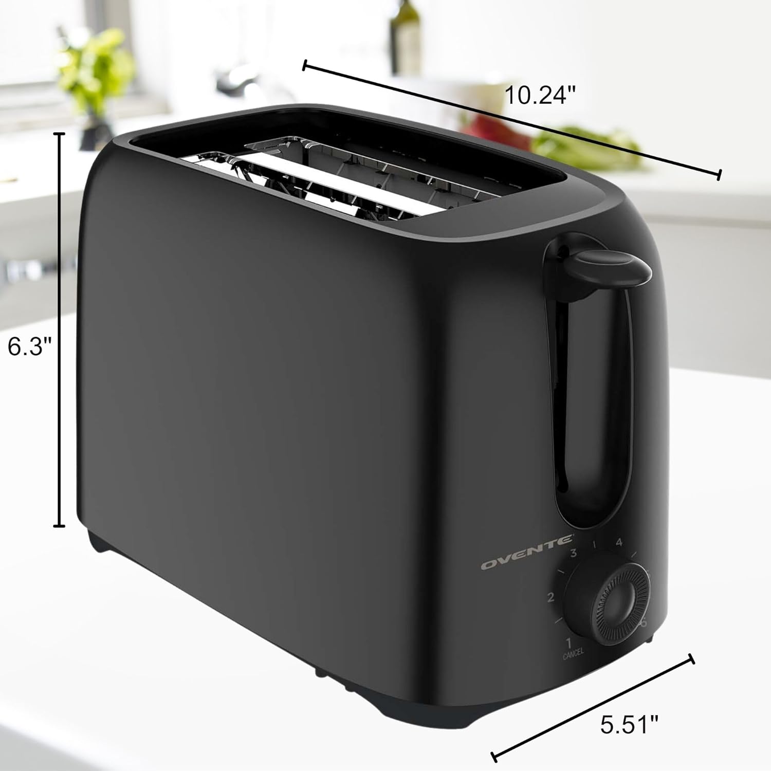 OVENTE 2 Slice Electric Toaster Machine TP2210B - Image 7