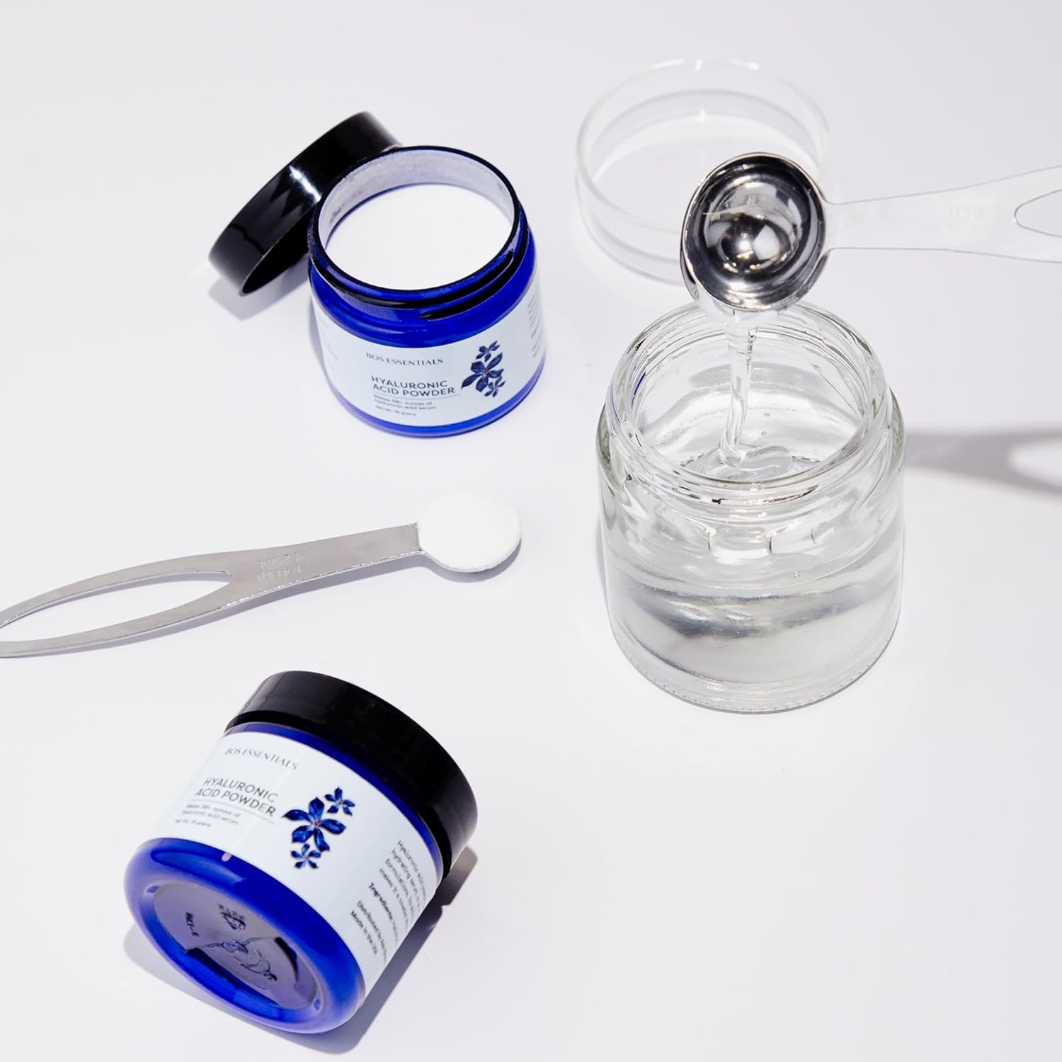 100% Natural Pure Hyaluronic Acid Powder for DIY Anti-Aging Serum - Image 6