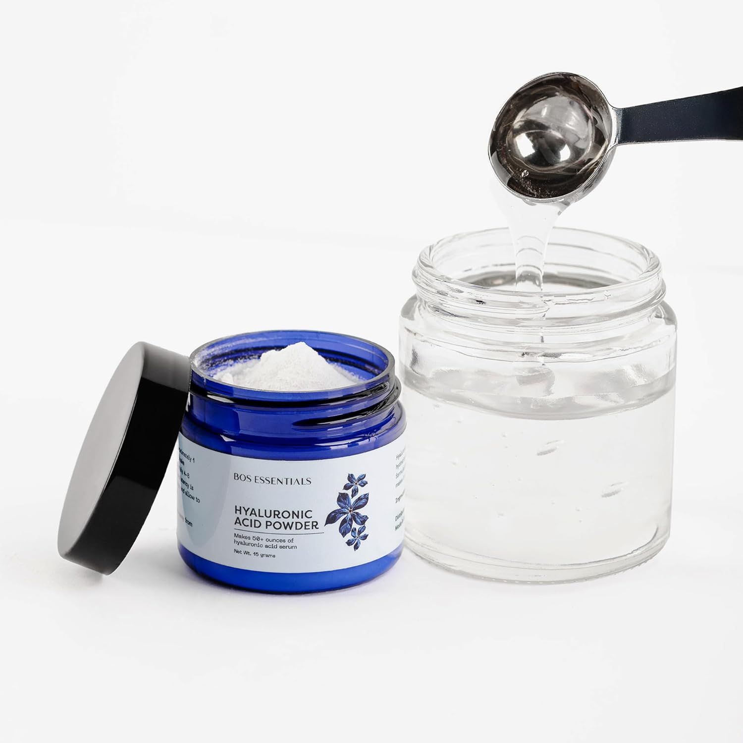 100% Natural Pure Hyaluronic Acid Powder for DIY Anti-Aging Serum - Image 7