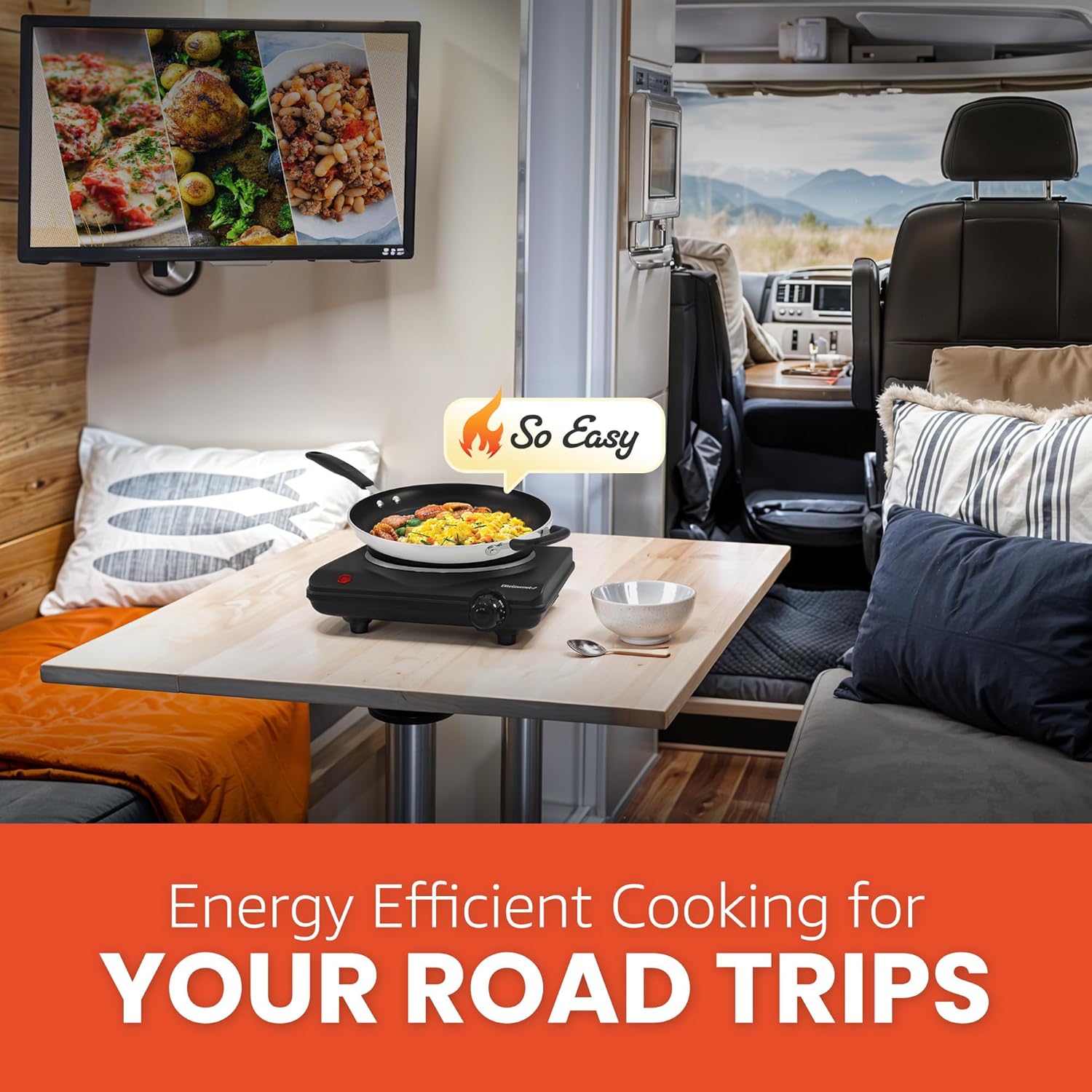 Elite Gourmet Single Cast Iron Electric Hot Plate - Image 9