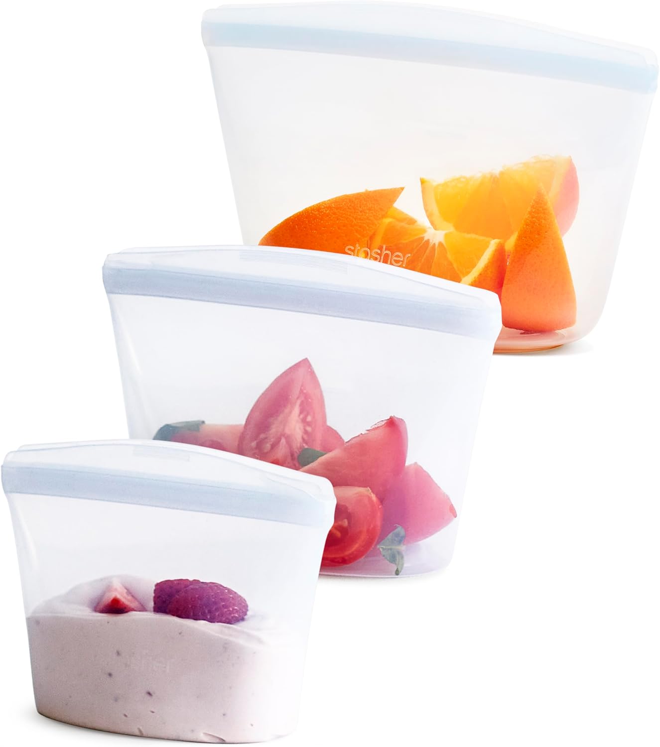 Stasher Premium Silicone Reusable Food Storage Bags - Image 2