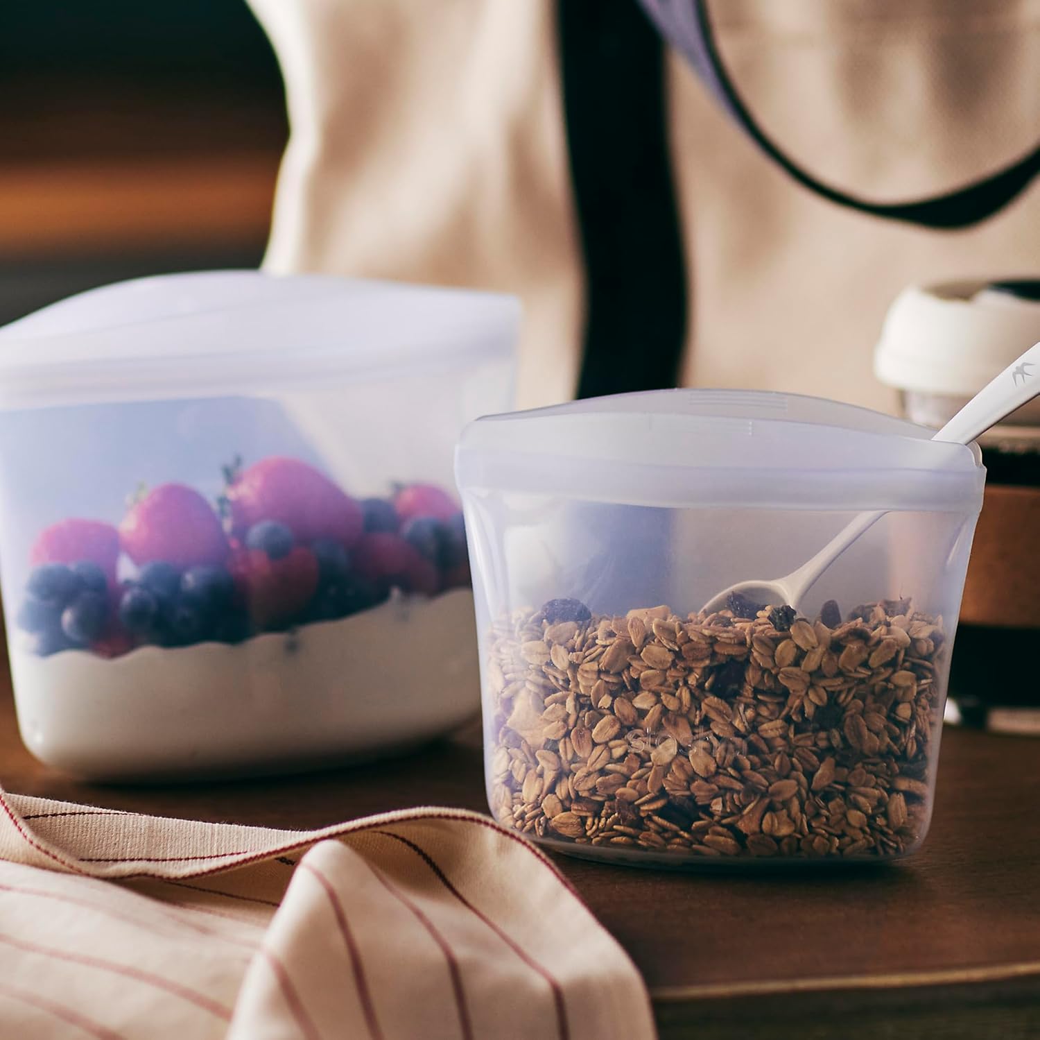 Stasher Premium Silicone Reusable Food Storage Bags - Image 3