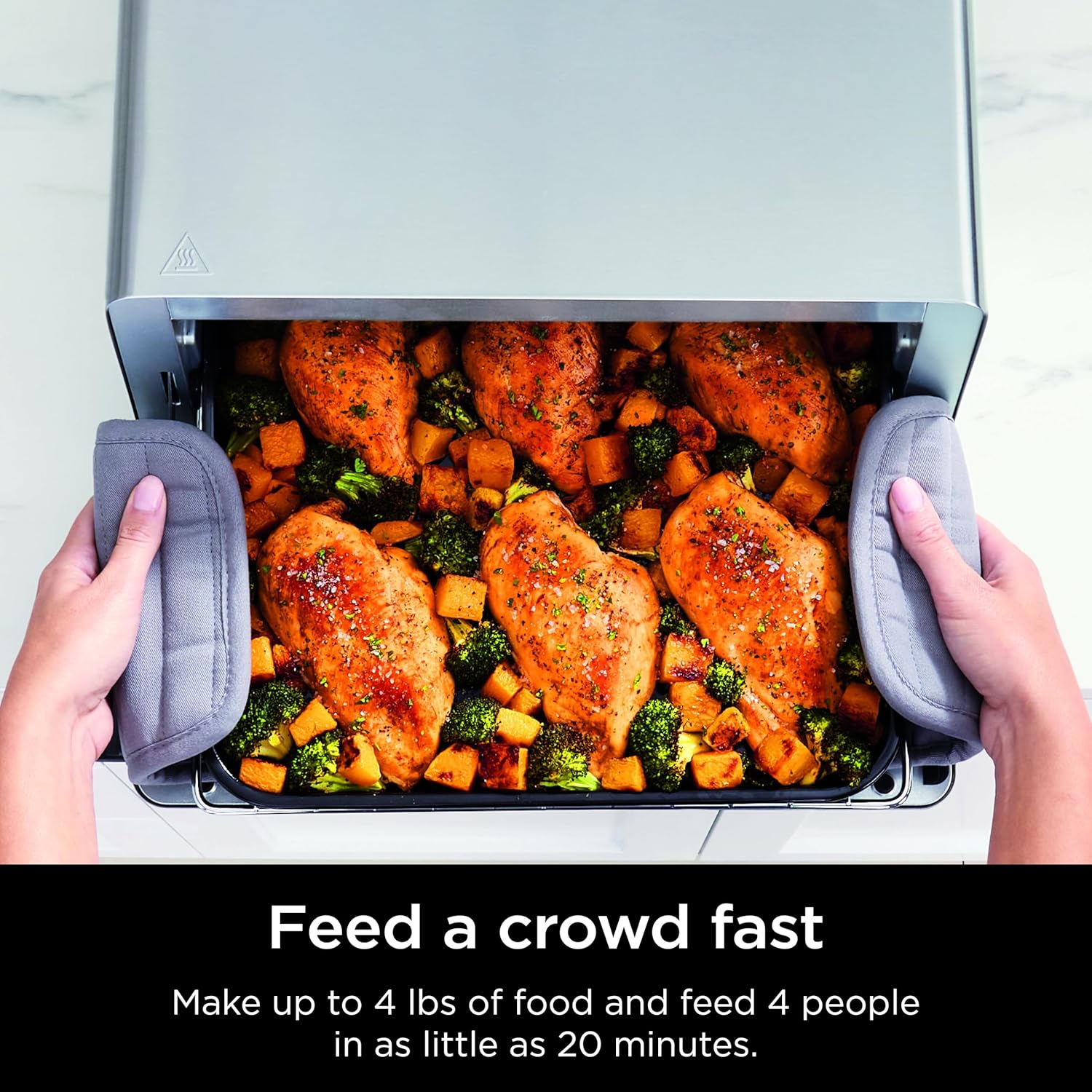 Ninja 8-in-1 Flip Toaster Oven & Air Fryer - Image 8