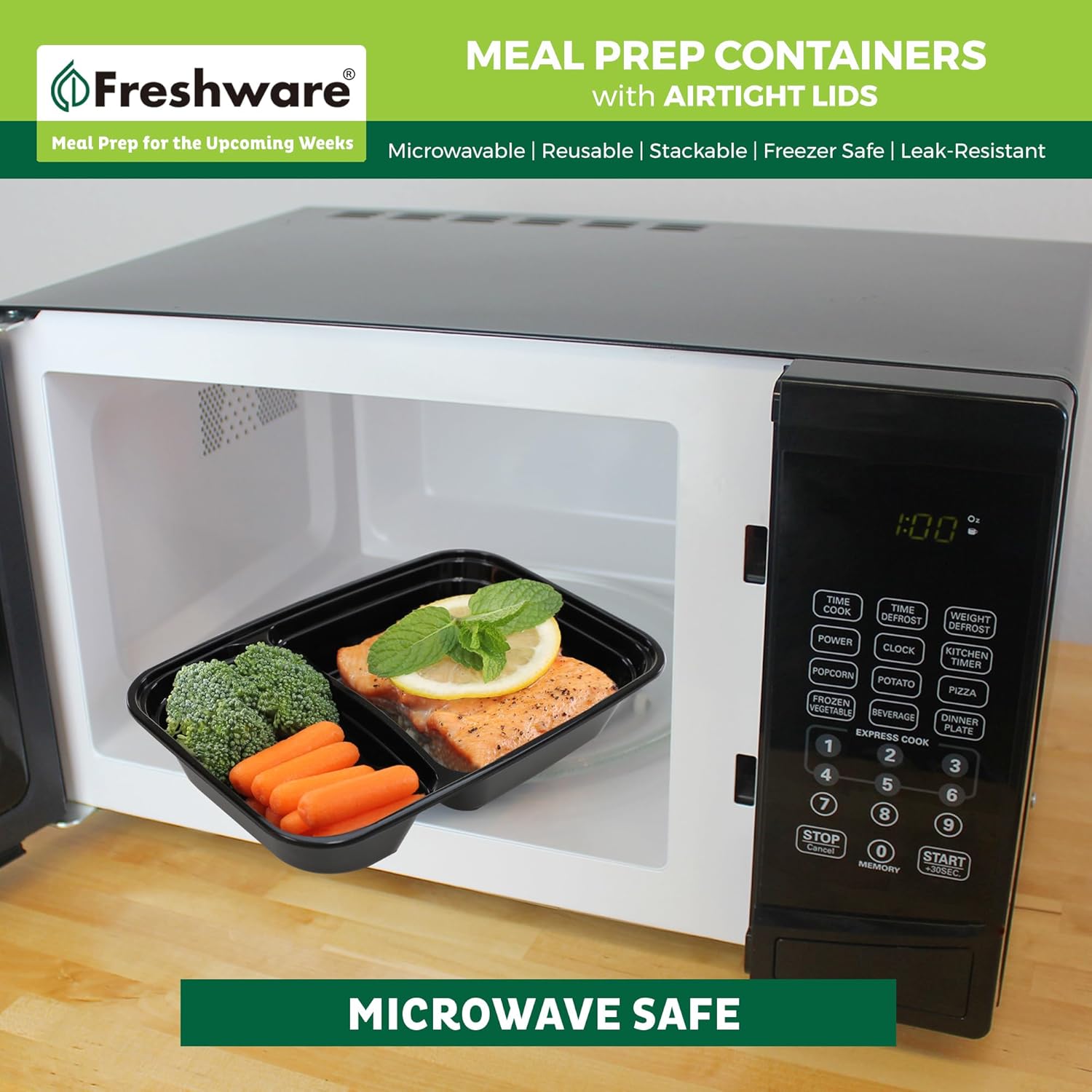 Freshware Meal Prep Containers - Image 7