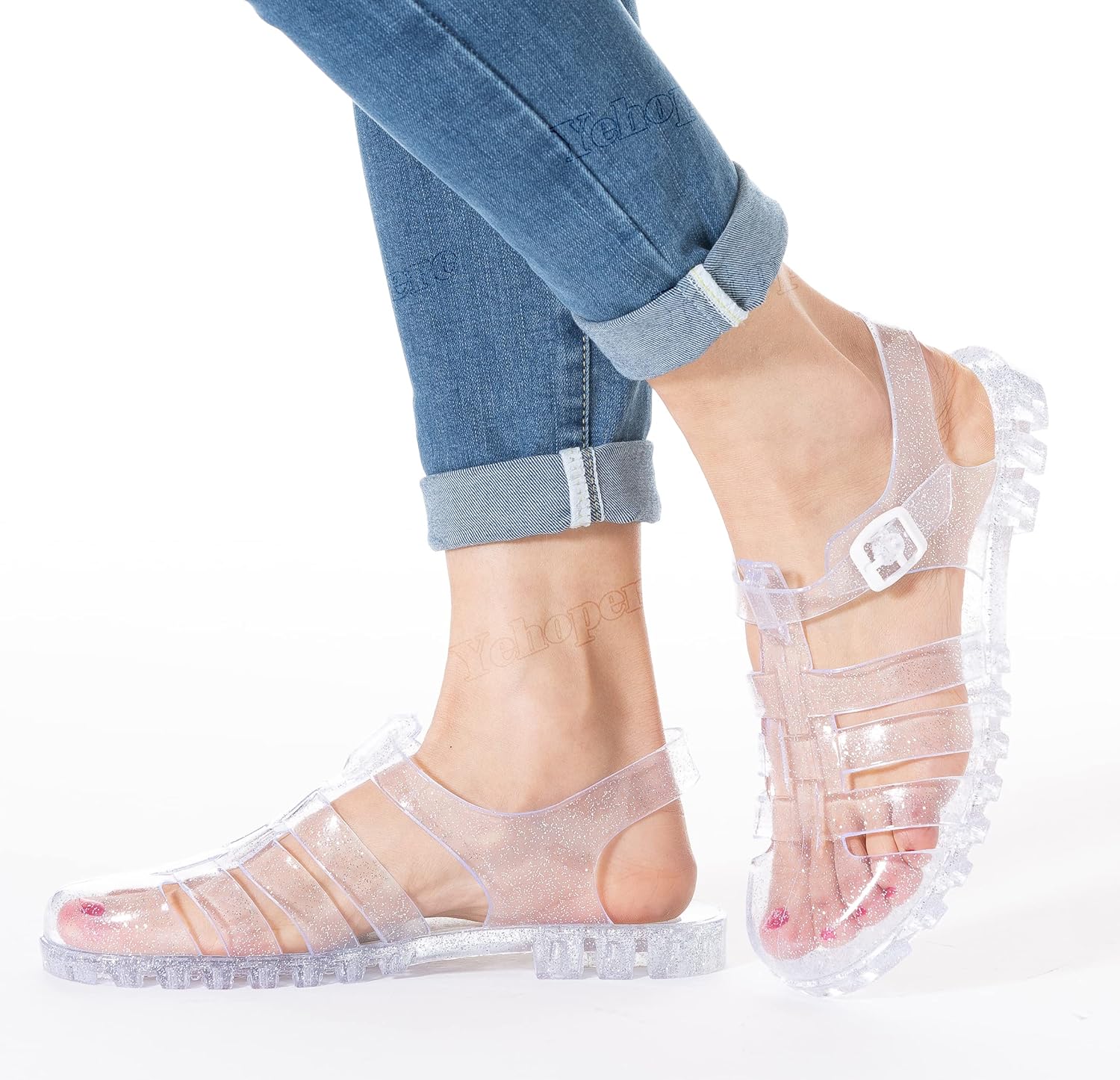 Yehopere Women's Bling Beach Sandals - Image 6