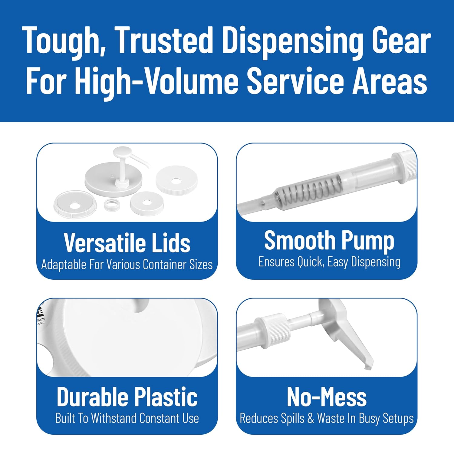 Carlisle Condiment Pump/Dispenser Kit - Image 5