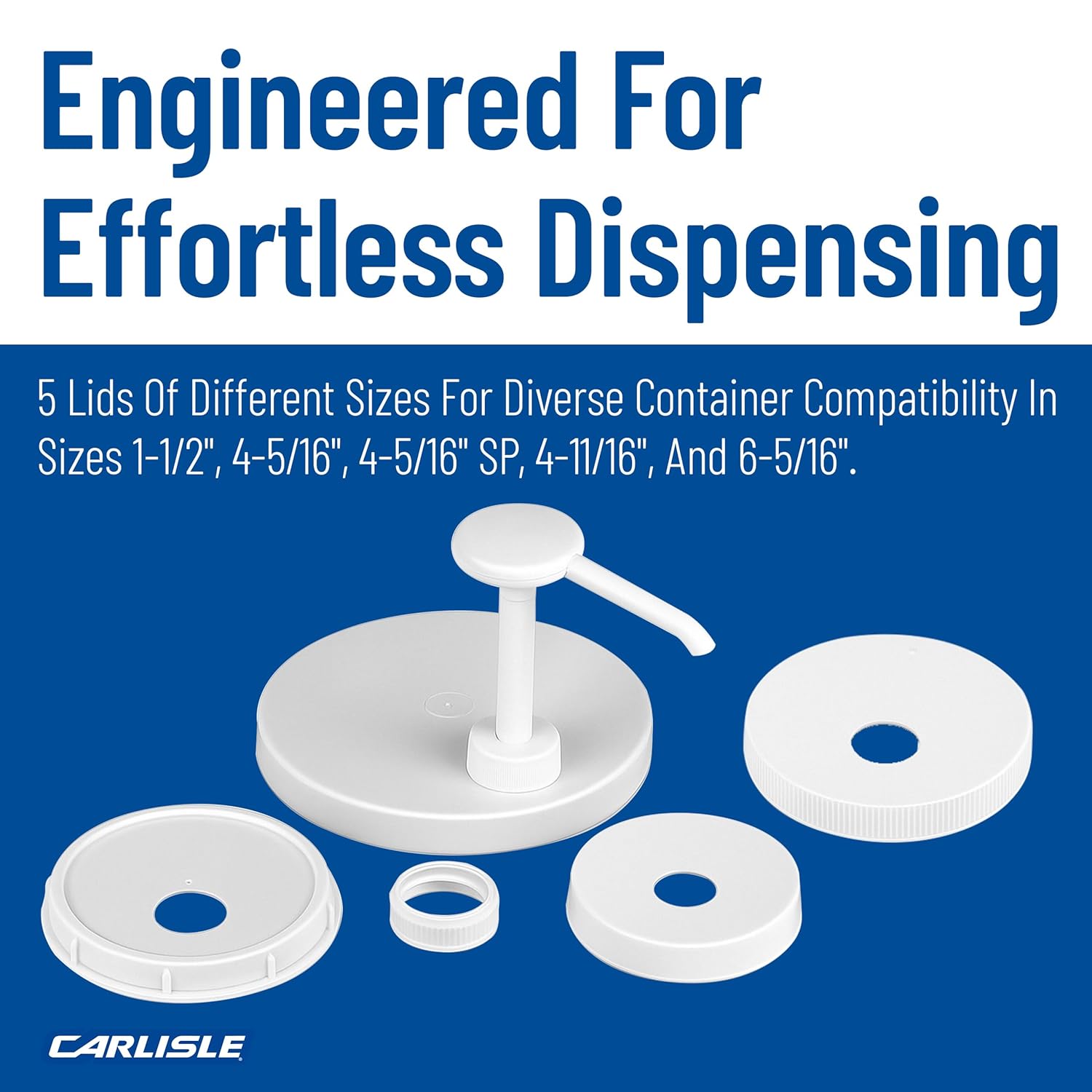 Carlisle Condiment Pump/Dispenser Kit - Image 6