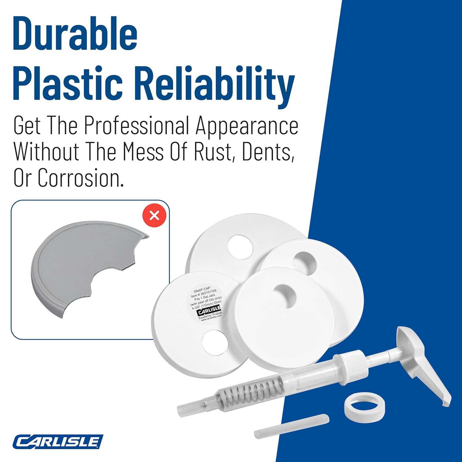 Carlisle Condiment Pump/Dispenser Kit - Image 7