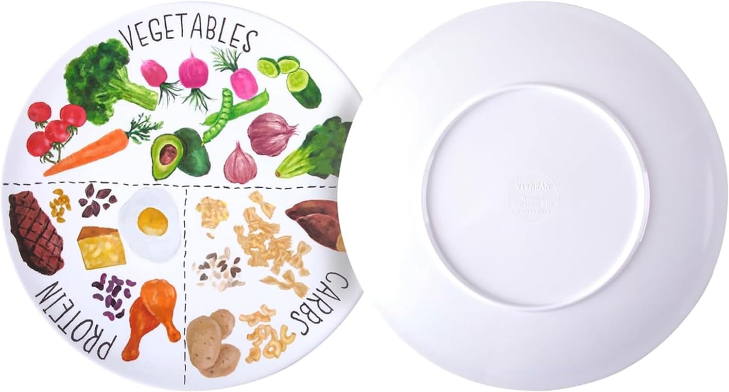 Portion Control Plate for Healthy Nutrition - Image 8