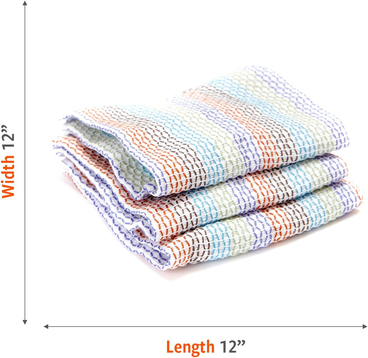 Organic Cotton Dish Cloths Set - Image 9