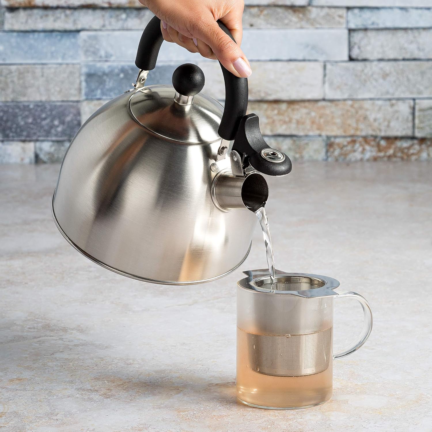 Primula Whistling Stovetop Tea Kettle - Image 11