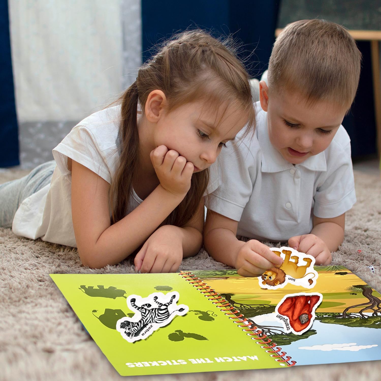 Jelly Reusable Sticker Books for Toddlers - Image 3