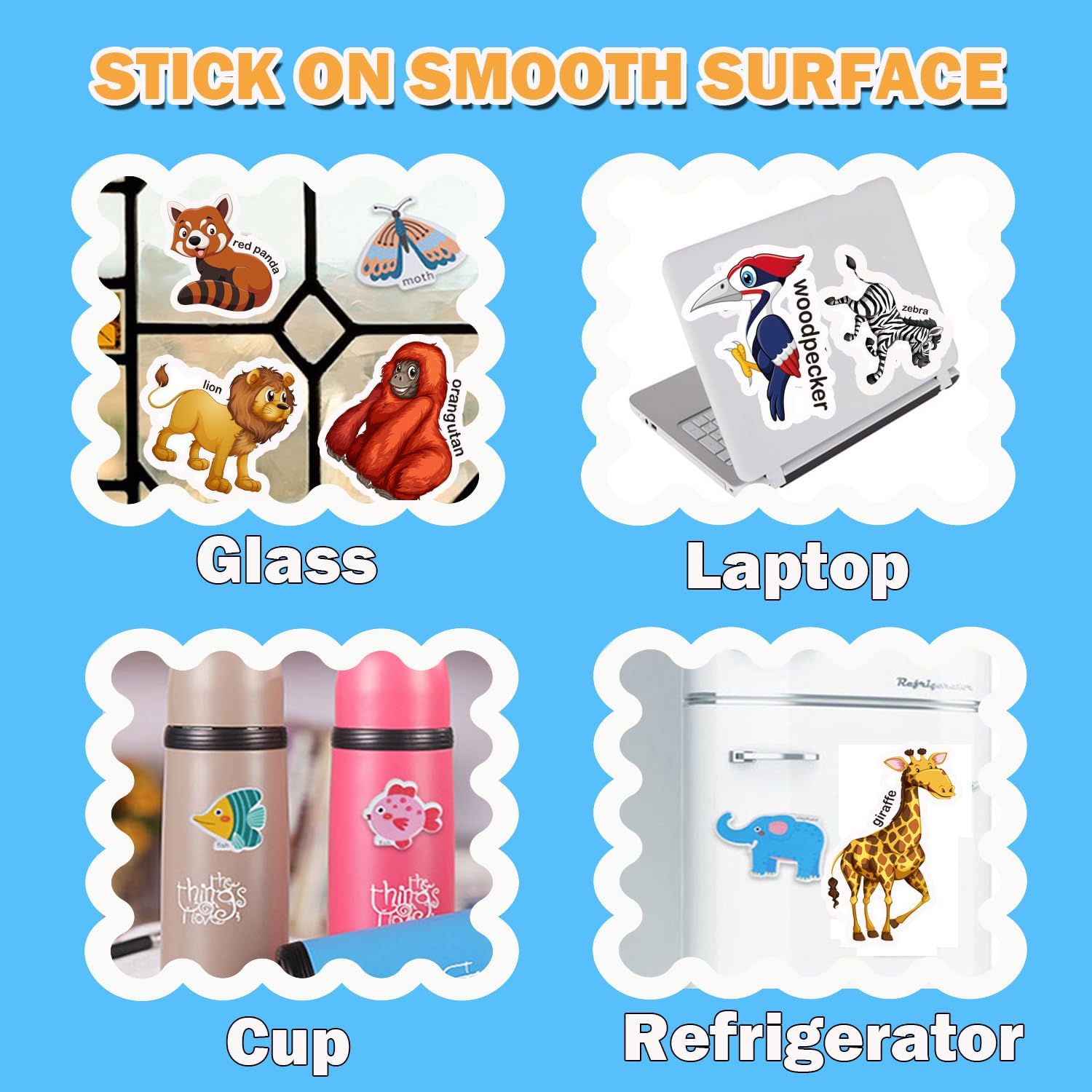 Jelly Reusable Sticker Books for Toddlers - Image 6