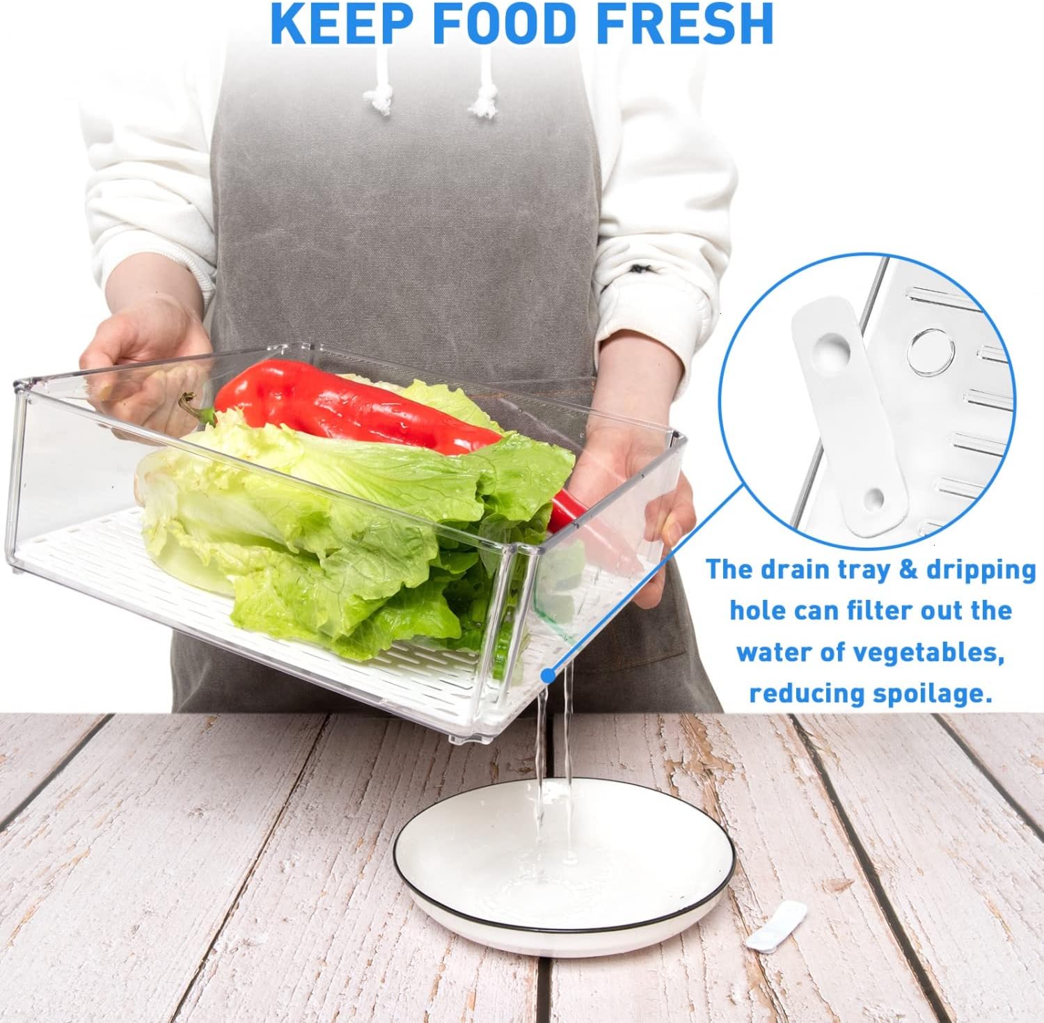 Pomeat Fridge Organizer Containers - Image 5