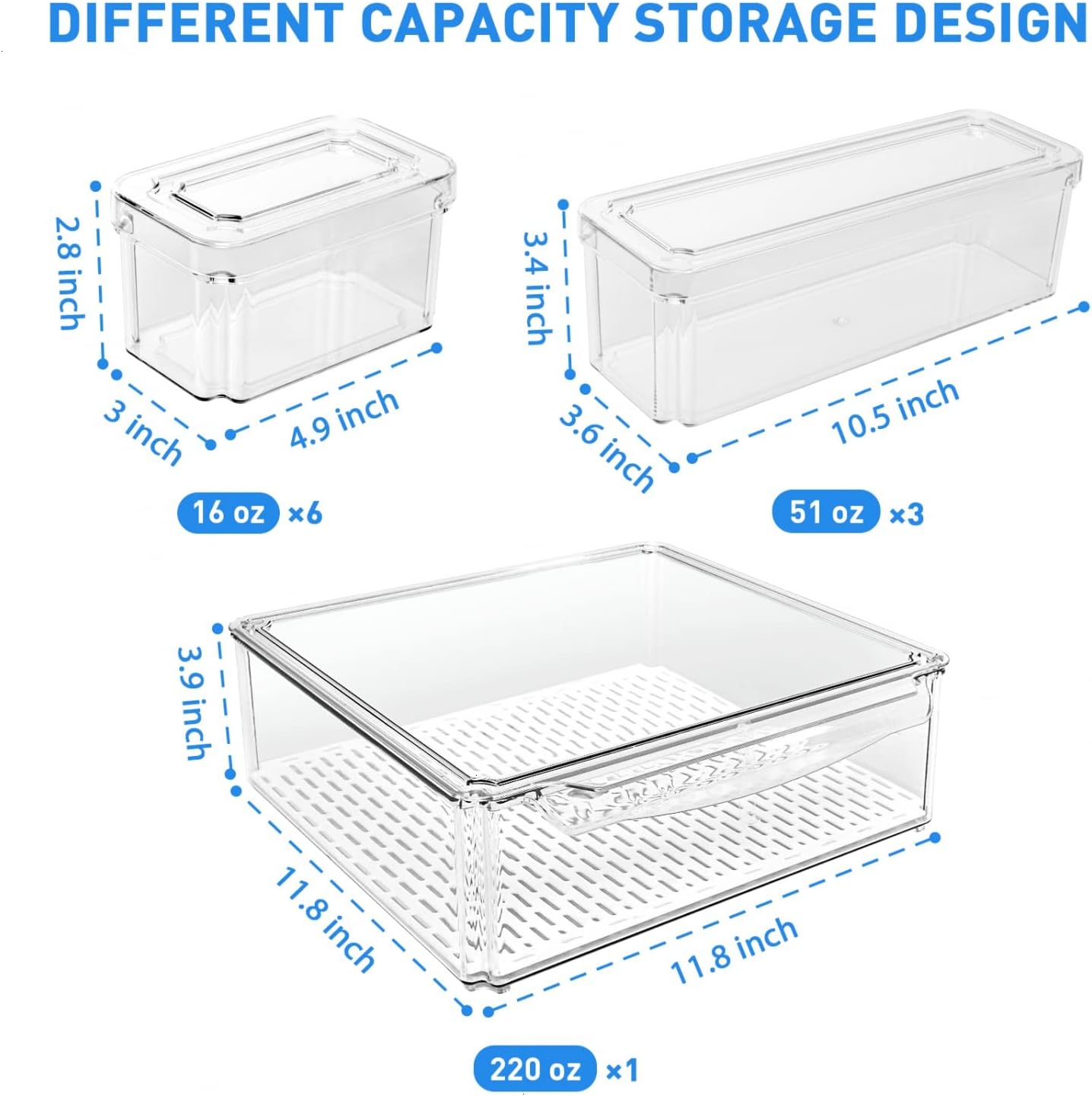 Pomeat Fridge Organizer Containers - Image 6