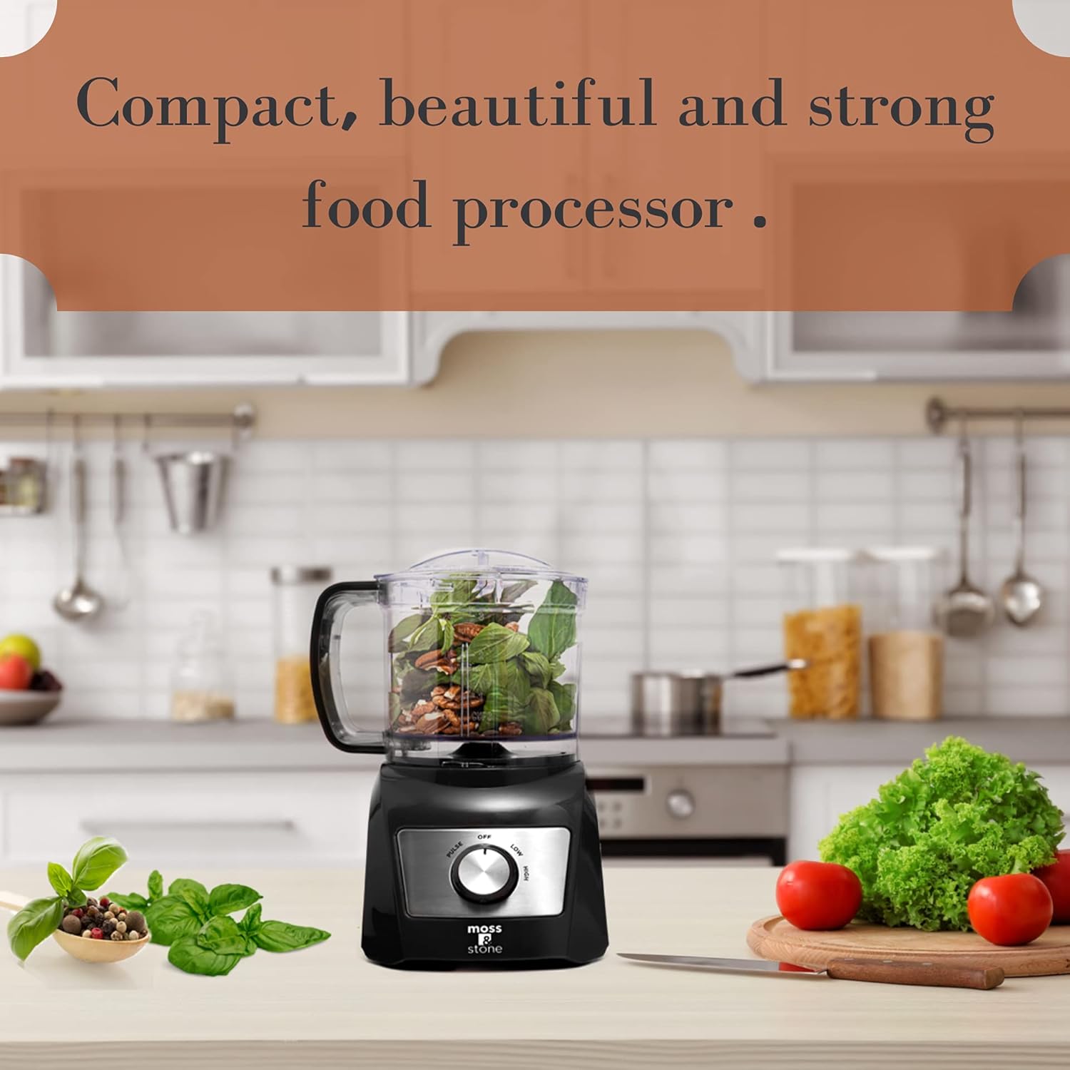 Moss & Stone Mini Food Processor - Image 8