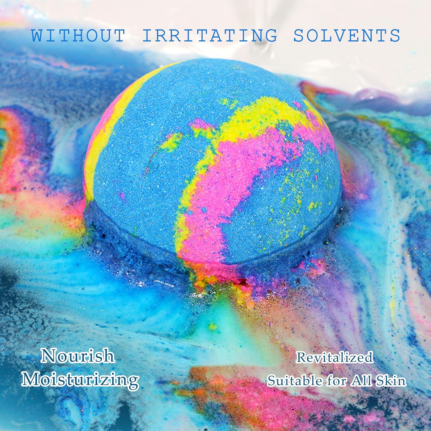 Bath Bombs Gift Set with Natural Organic Bubble and Nourishing Salts - Image 4