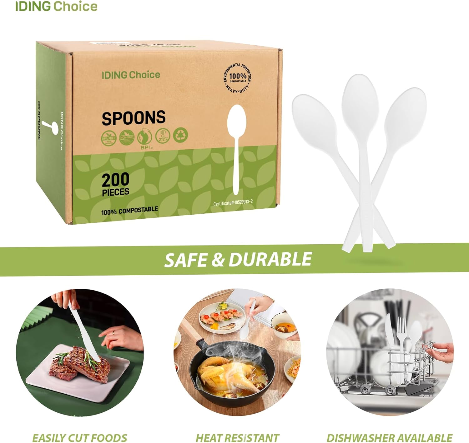 Eco-Friendly Heavy Duty Flatware - Image 10