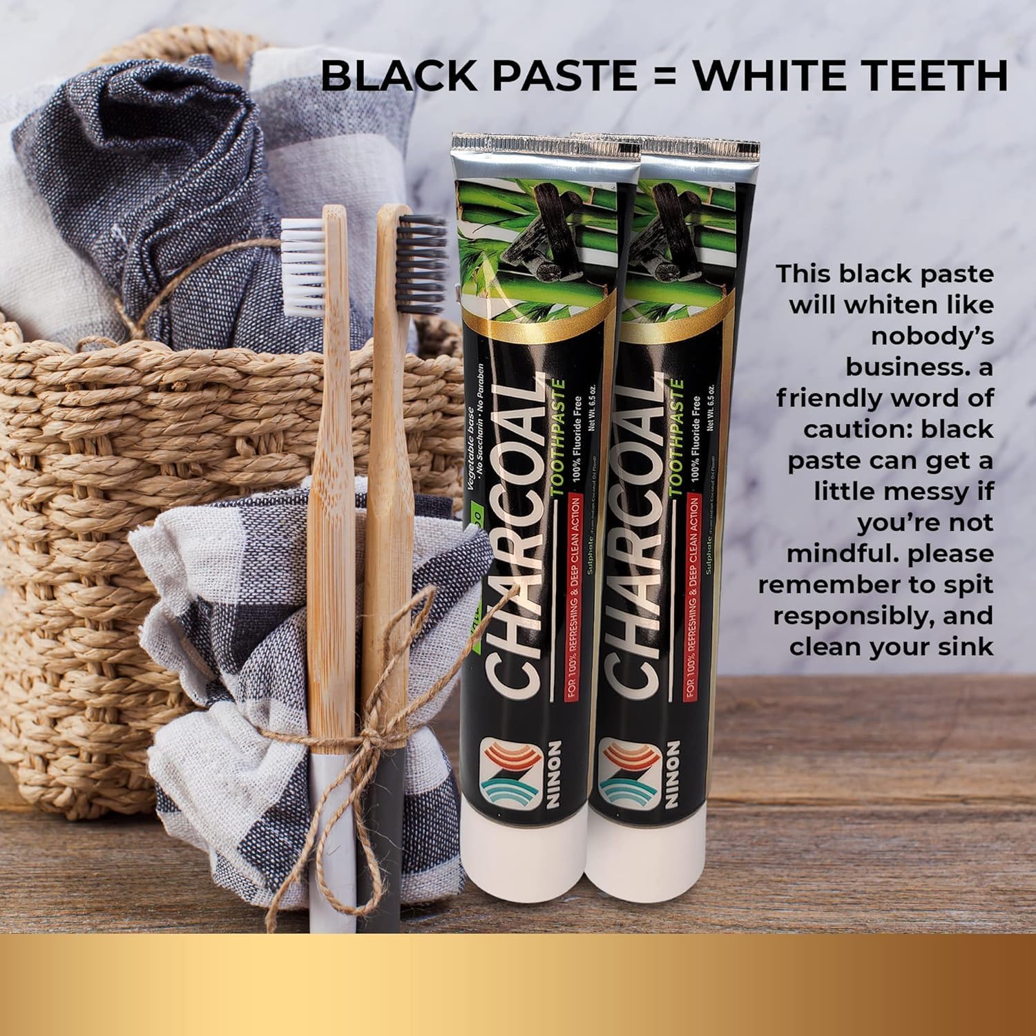Activated Charcoal Natural Toothpaste - Image 10