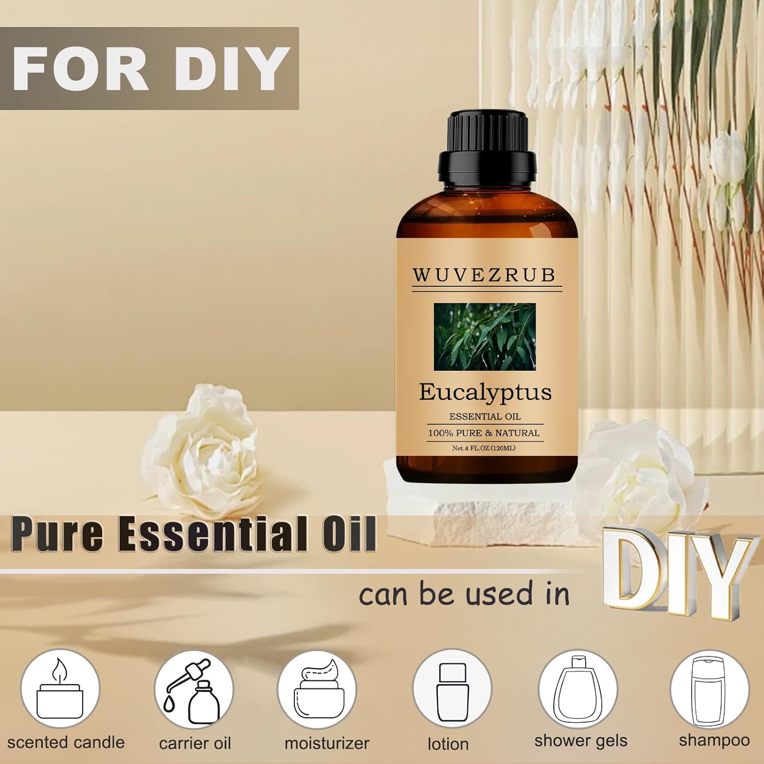 Eucalyptus Essential Oil 120ML - Image 4