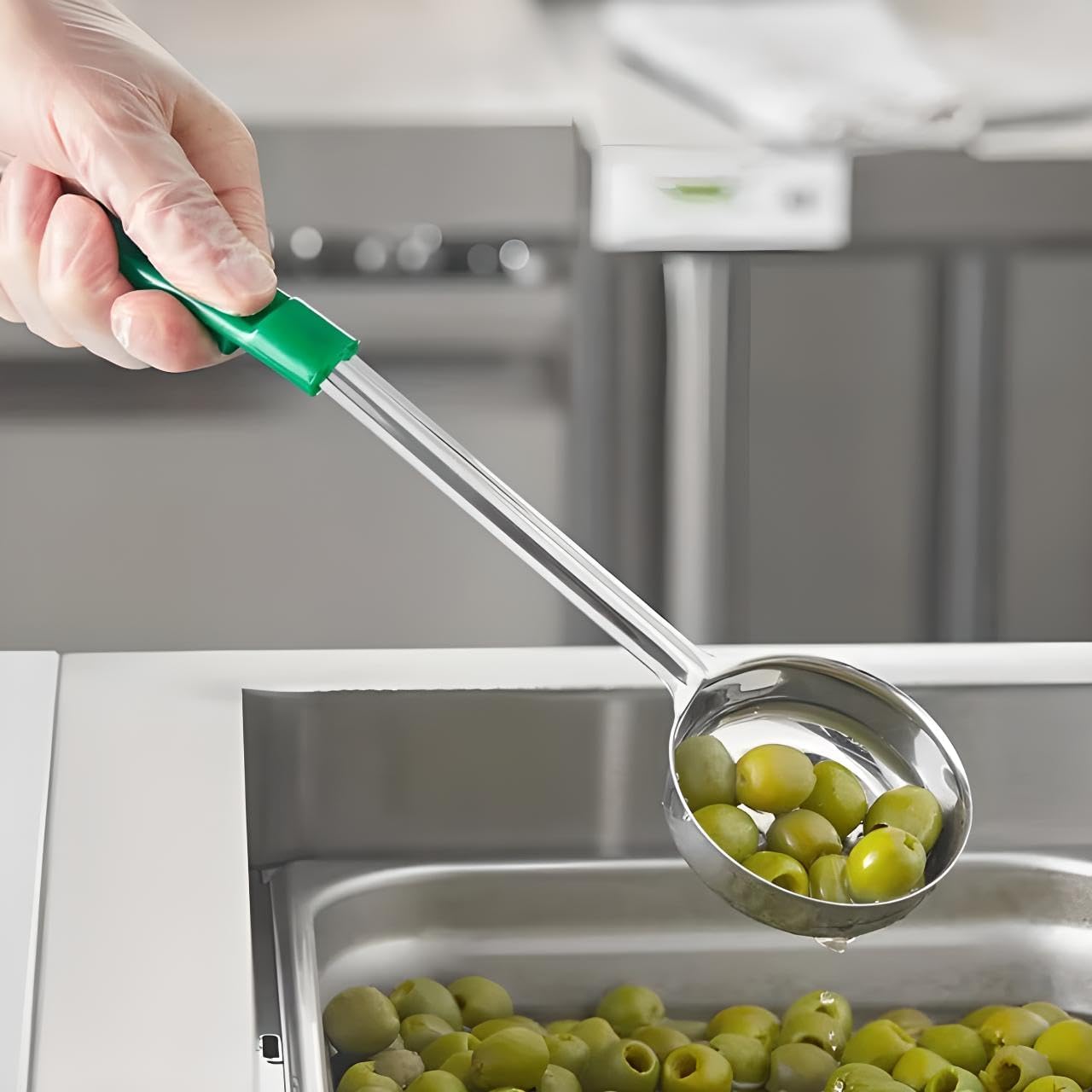 Stainless Steel Portion Spoons 2-Pack - Image 4