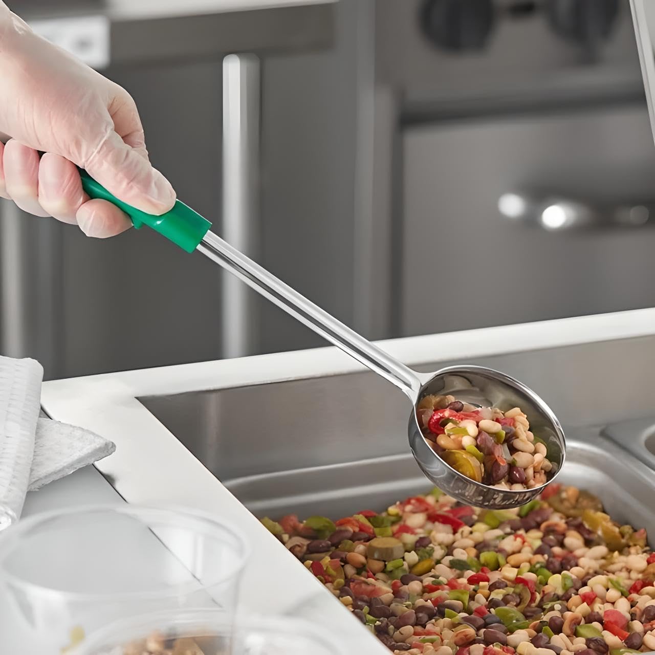 Stainless Steel Portion Spoons 2-Pack - Image 6