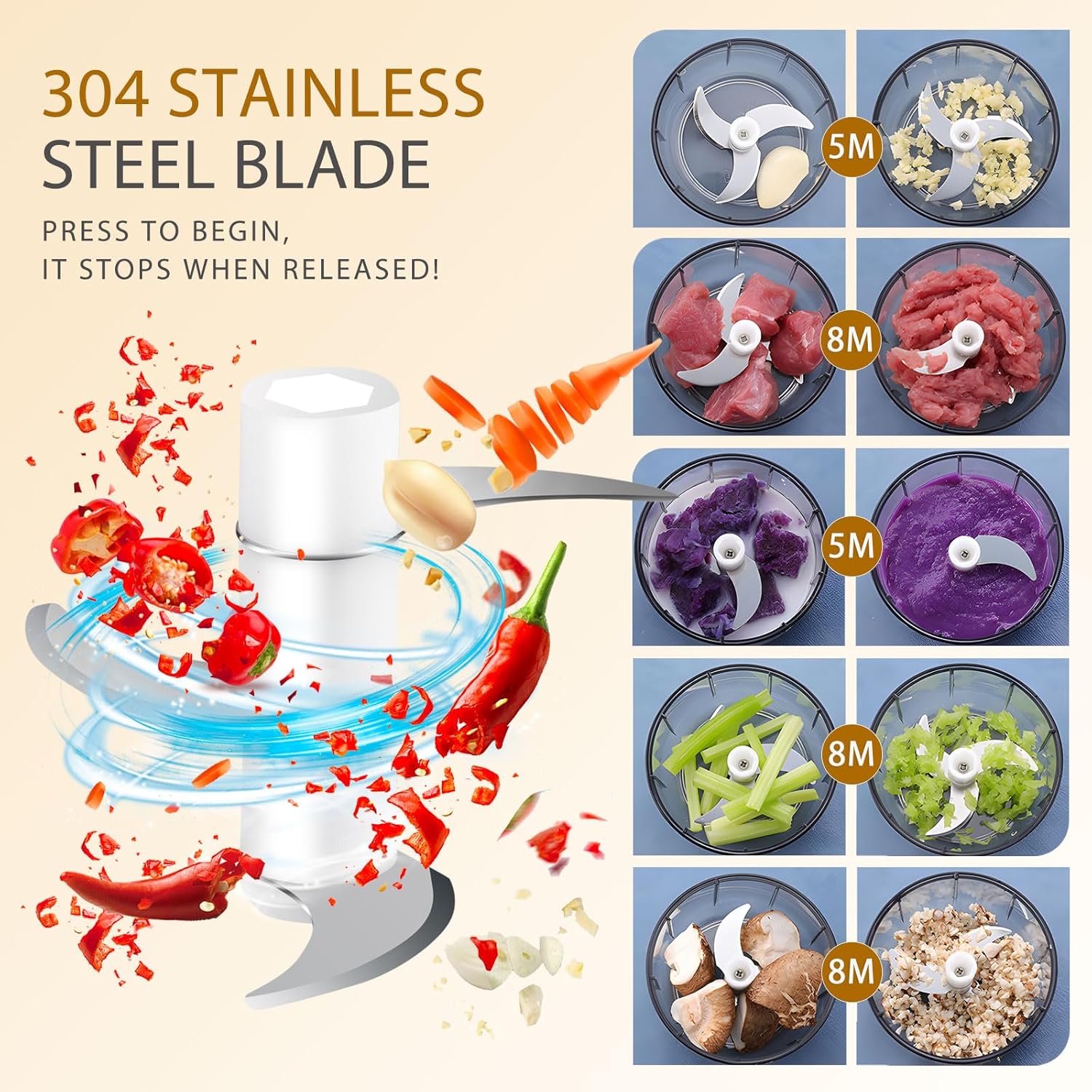 Mini Wireless Food Processor - Image 8