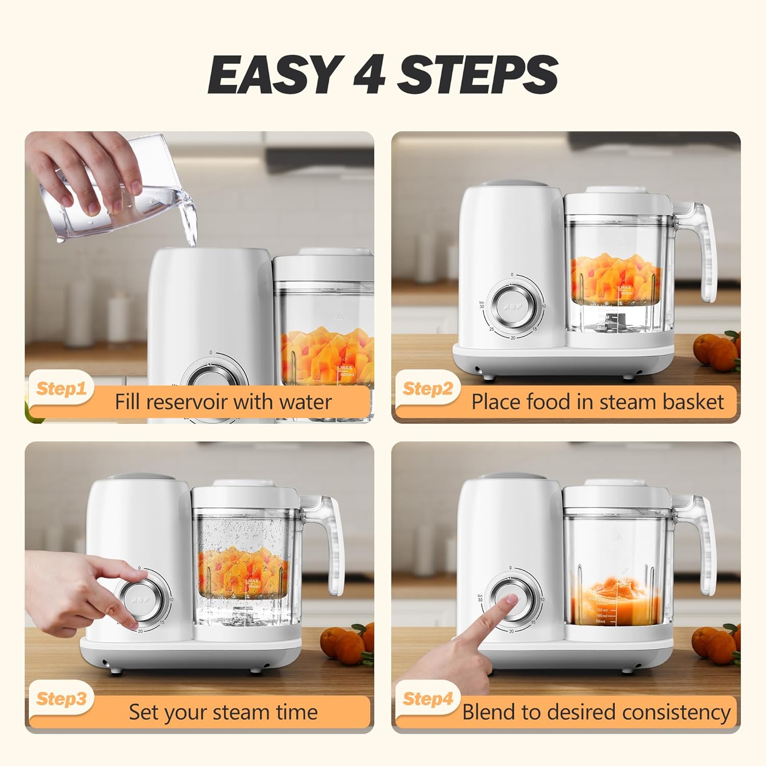 Baby Food Processor and Steamer - Image 5