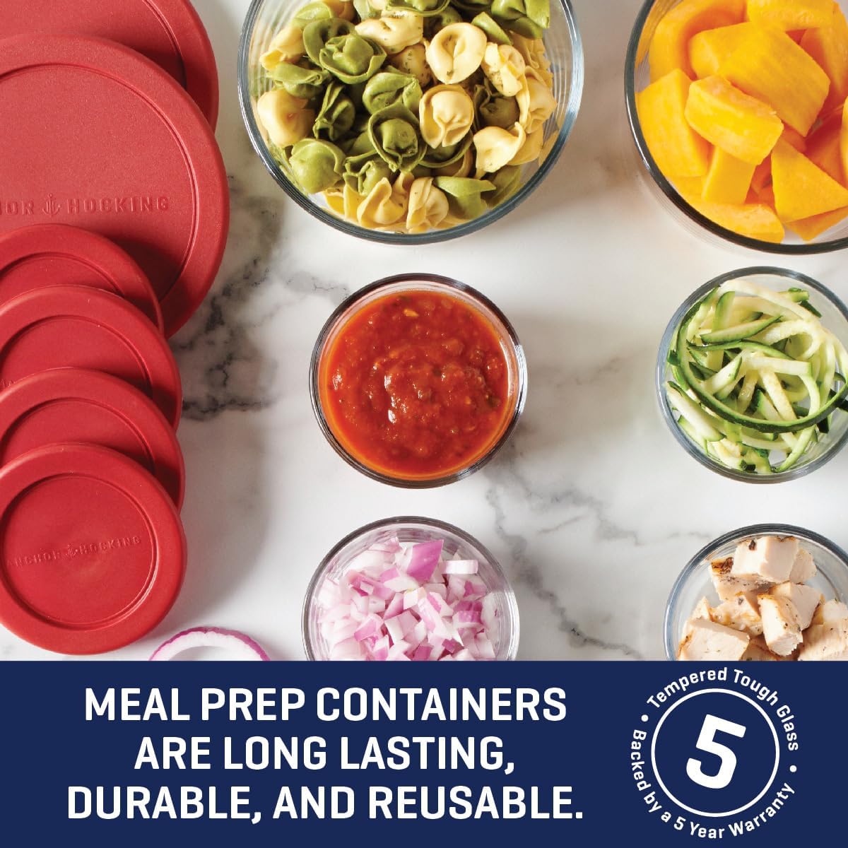 Anchor Hocking 12-Piece Glass Storage Set - Image 4