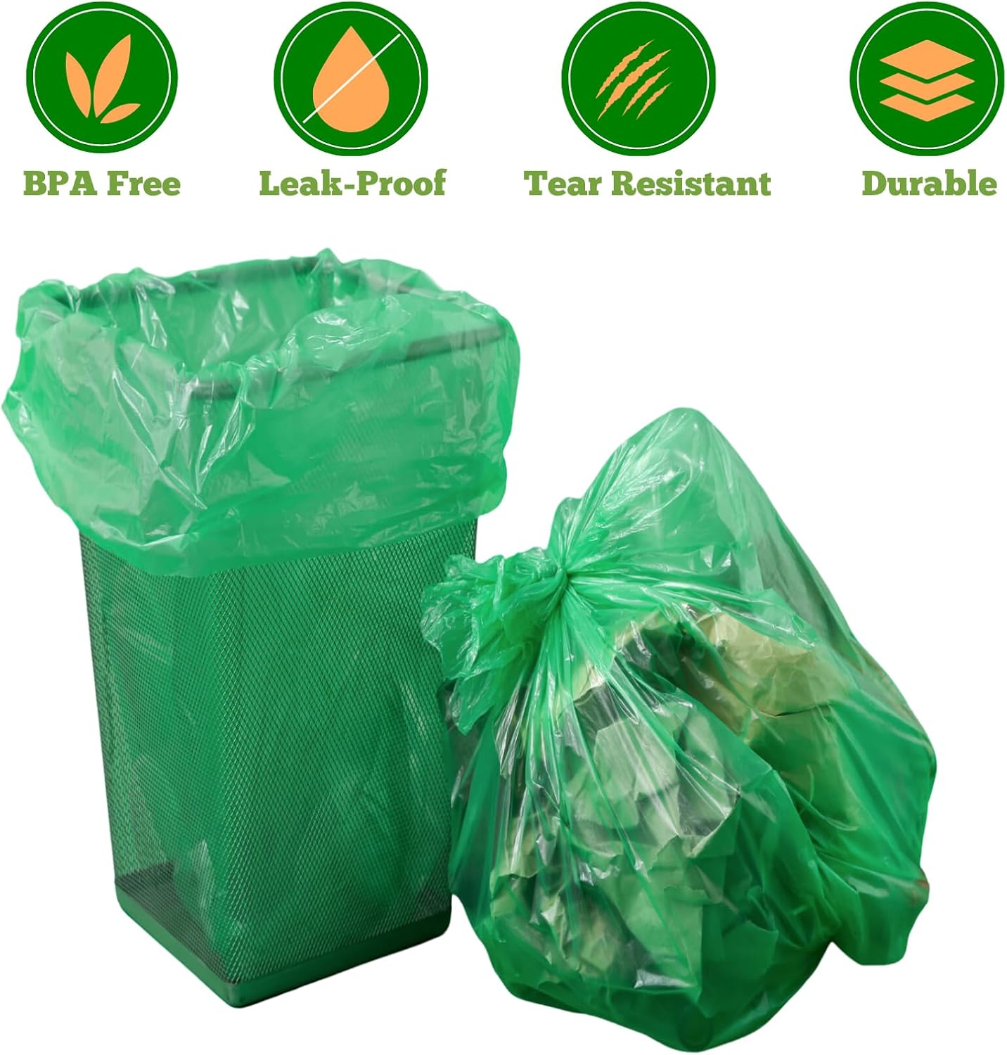 Eco-Friendly Tall Kitchen Trash Bags - Image 7