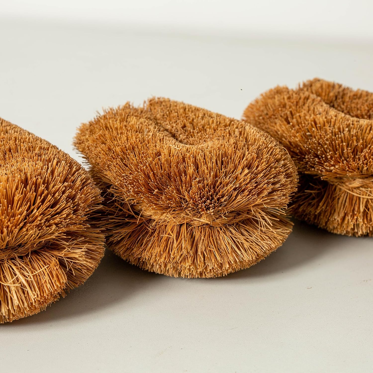 Natural Coconut Coir Fiber Brush for Kitchen Cleaning - Image 6