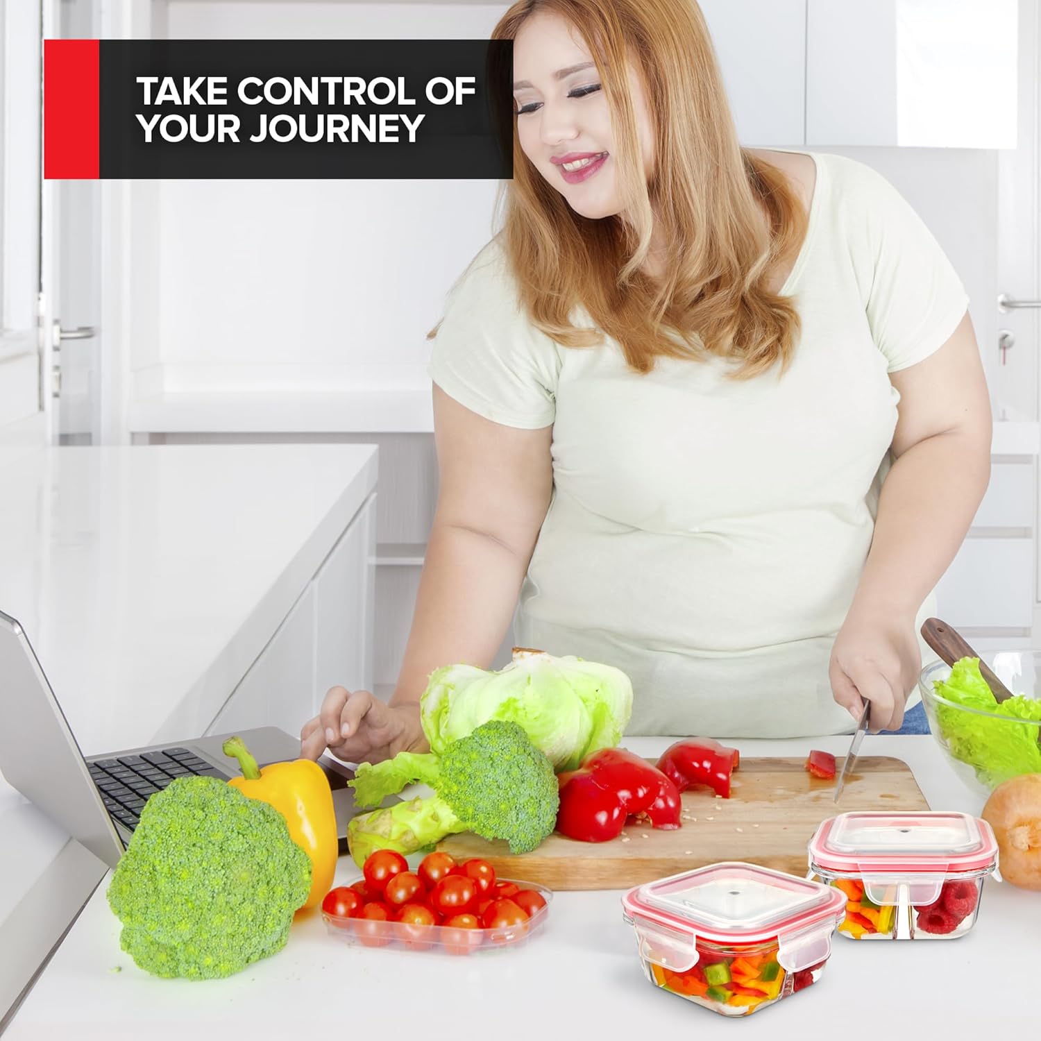 Glass Bariatric Food Containers with Lids - Image 7